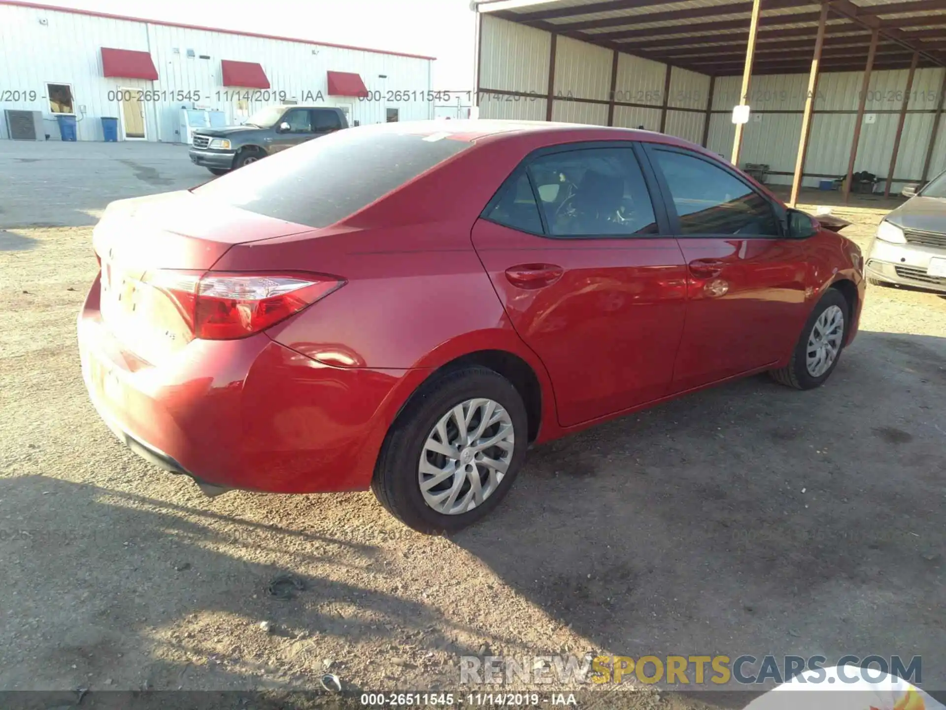 4 Photograph of a damaged car 5YFBURHE4KP924290 TOYOTA COROLLA 2019