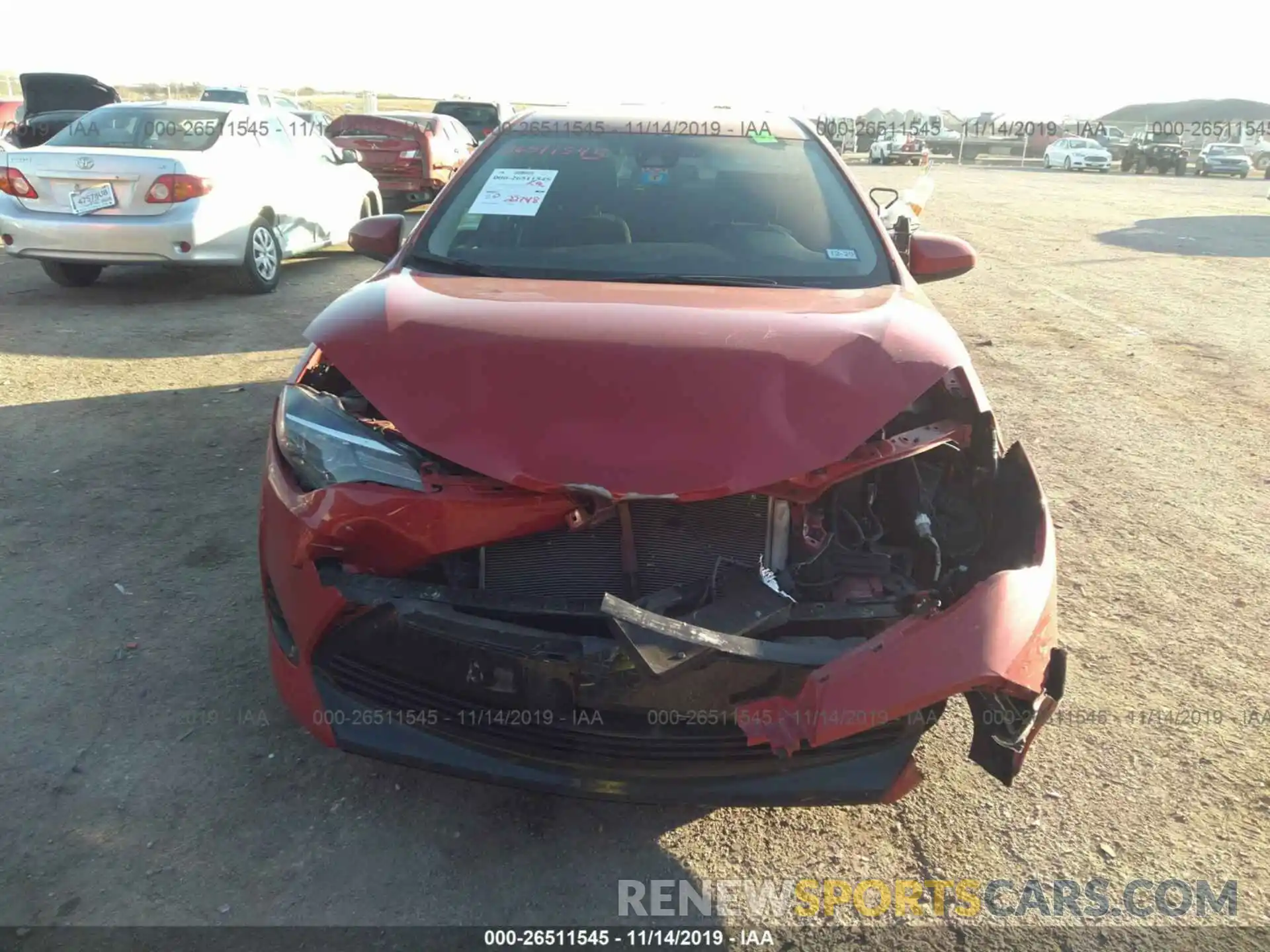 6 Photograph of a damaged car 5YFBURHE4KP924290 TOYOTA COROLLA 2019