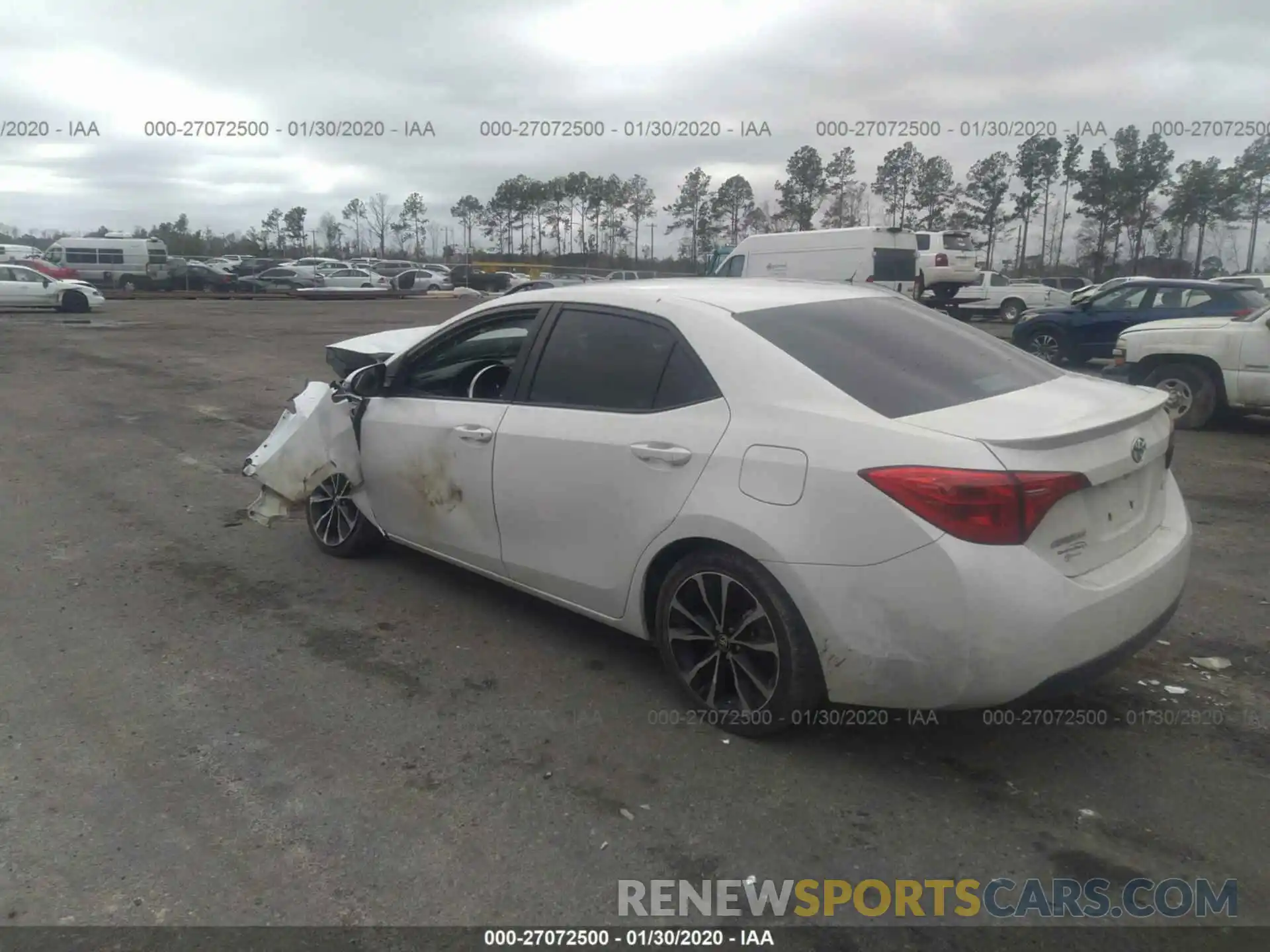 3 Photograph of a damaged car 5YFBURHE4KP924404 TOYOTA COROLLA 2019