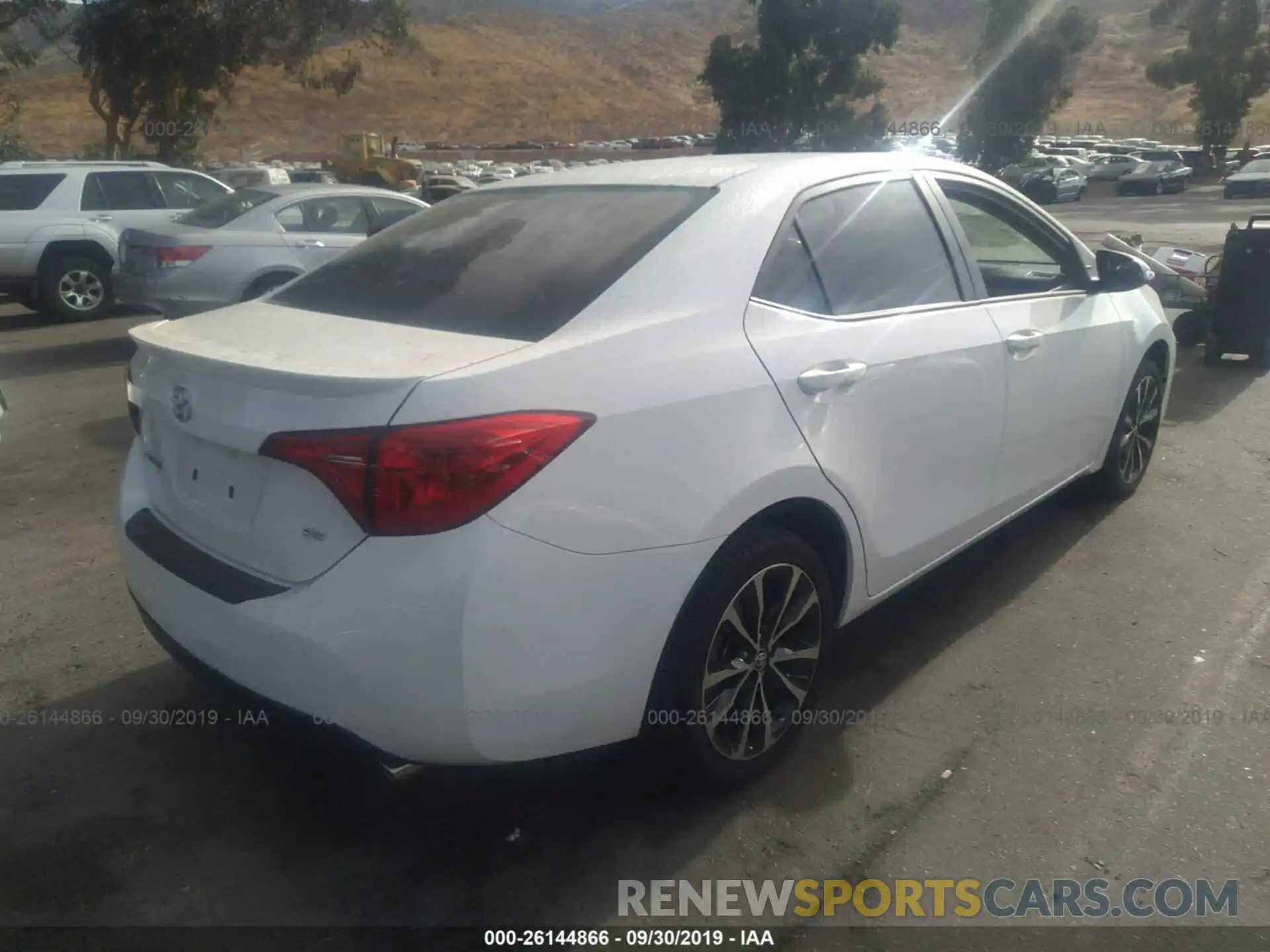 4 Photograph of a damaged car 5YFBURHE4KP924693 TOYOTA COROLLA 2019