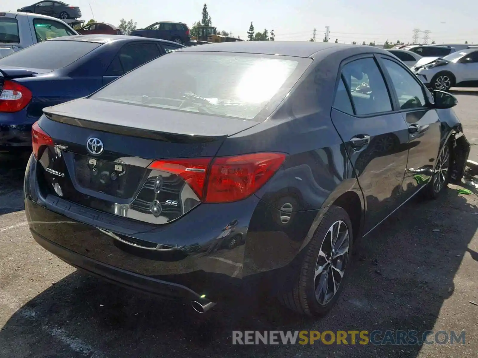 4 Photograph of a damaged car 5YFBURHE4KP926329 TOYOTA COROLLA 2019