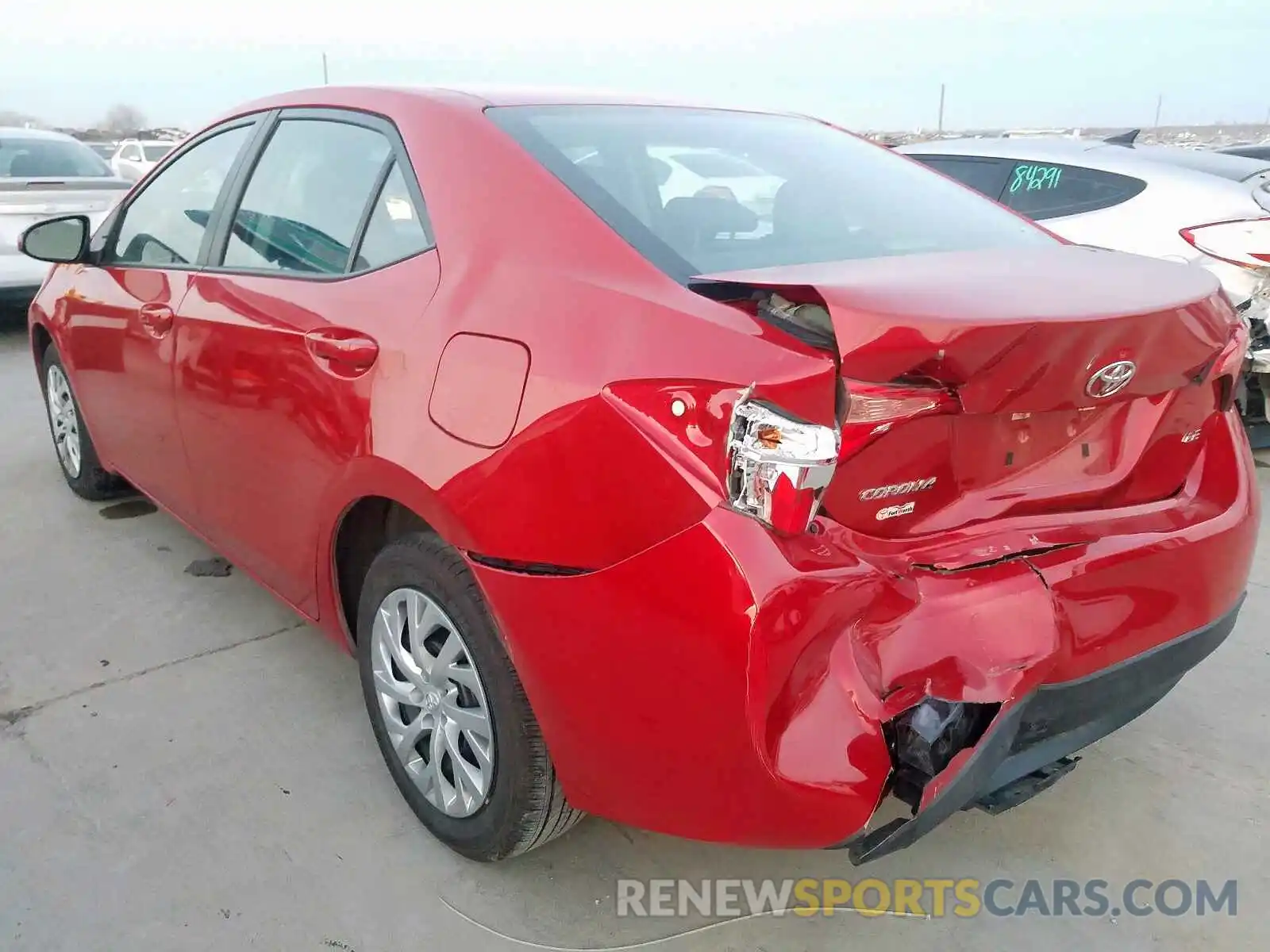 3 Photograph of a damaged car 5YFBURHE4KP926427 TOYOTA COROLLA 2019