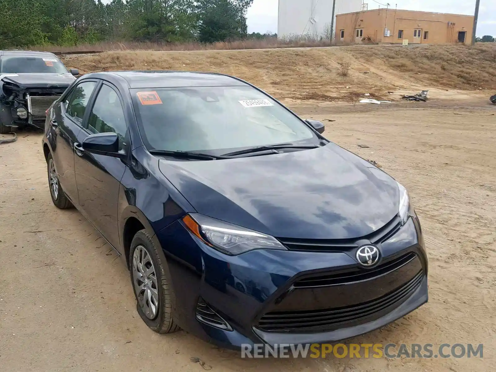 1 Photograph of a damaged car 5YFBURHE4KP926640 TOYOTA COROLLA 2019