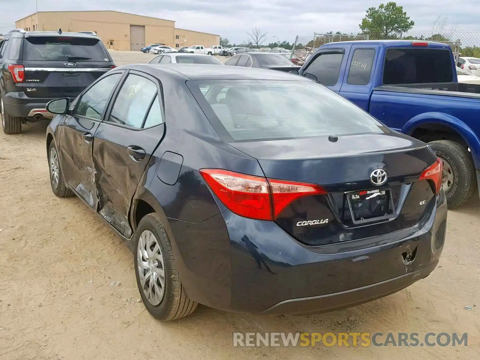 3 Photograph of a damaged car 5YFBURHE4KP926640 TOYOTA COROLLA 2019