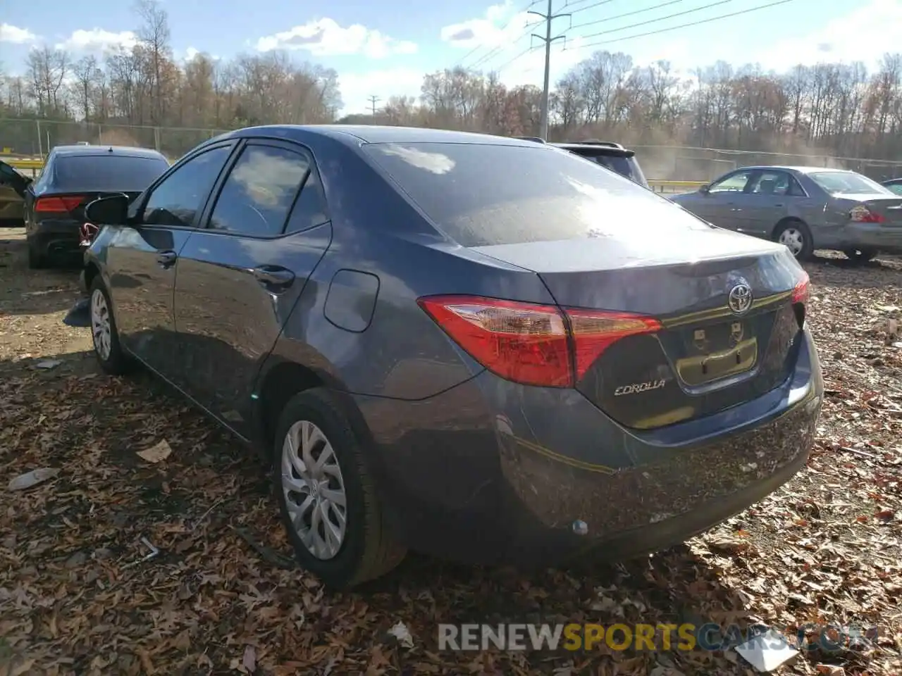 3 Photograph of a damaged car 5YFBURHE4KP926685 TOYOTA COROLLA 2019