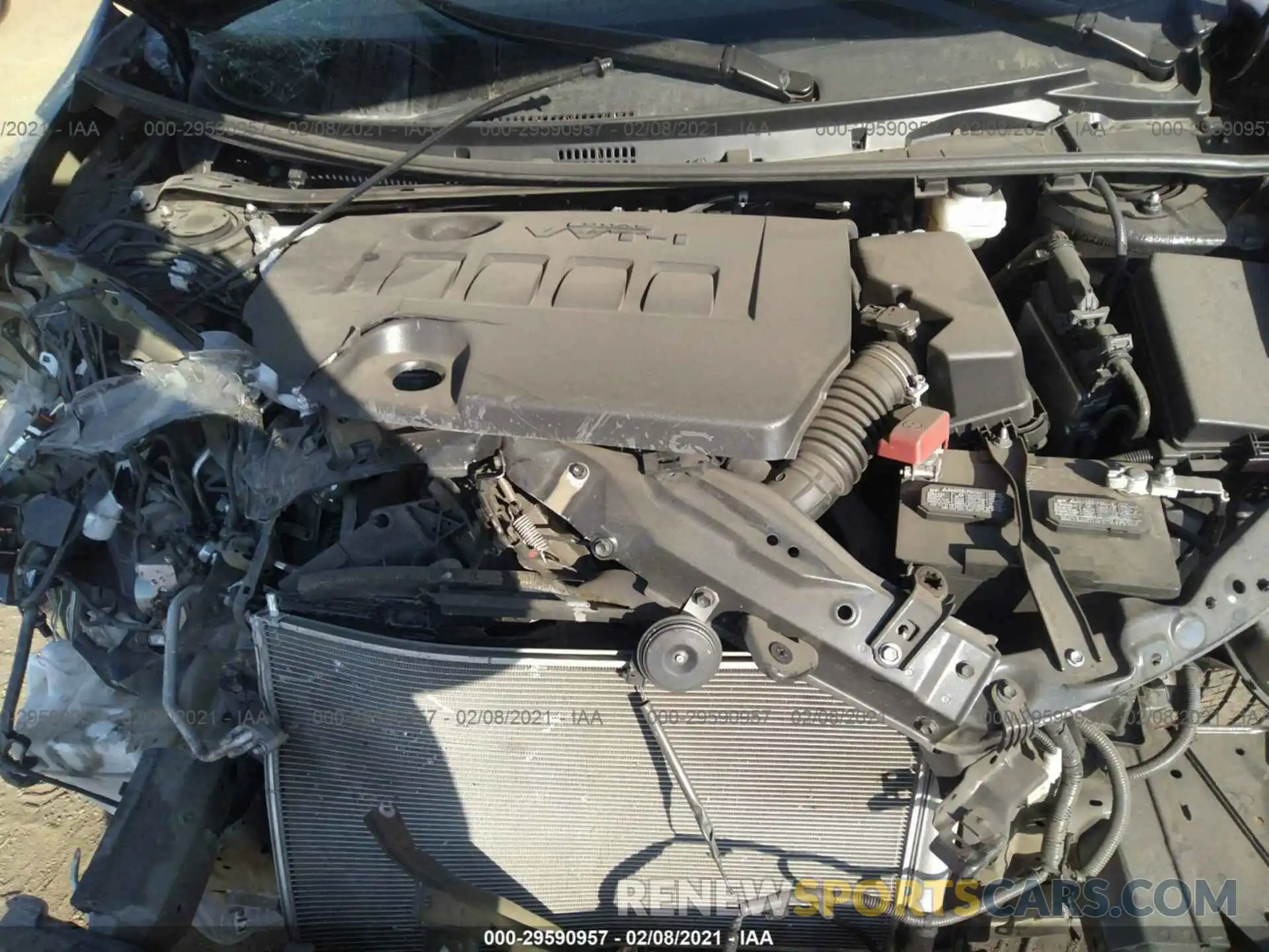 10 Photograph of a damaged car 5YFBURHE4KP926797 TOYOTA COROLLA 2019