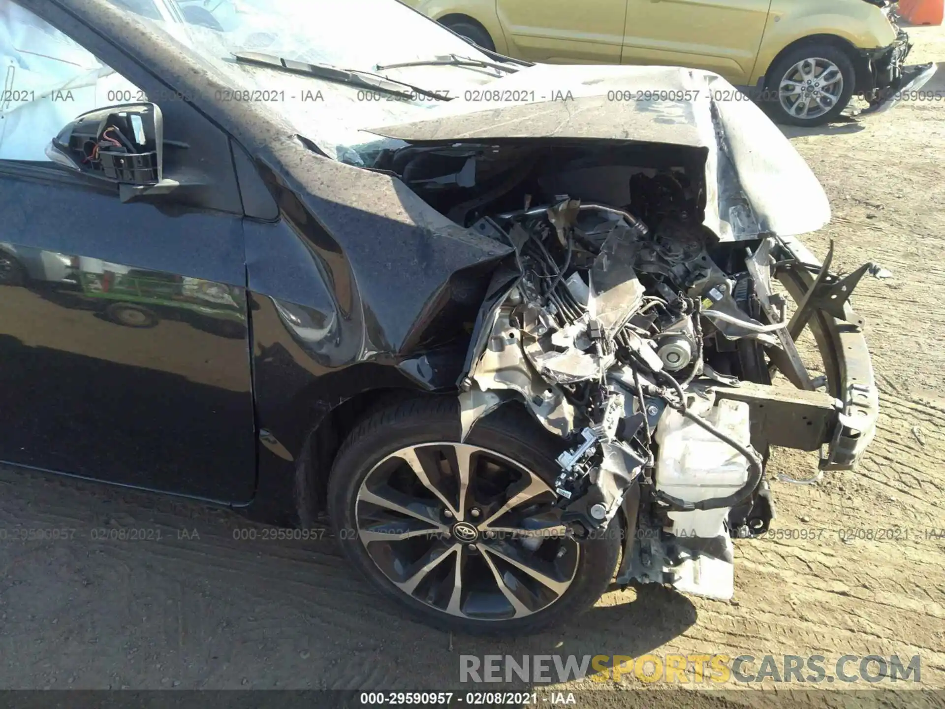 6 Photograph of a damaged car 5YFBURHE4KP926797 TOYOTA COROLLA 2019