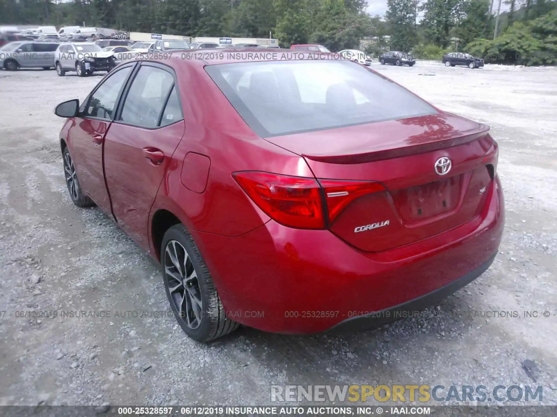 3 Photograph of a damaged car 5YFBURHE4KP927058 TOYOTA COROLLA 2019