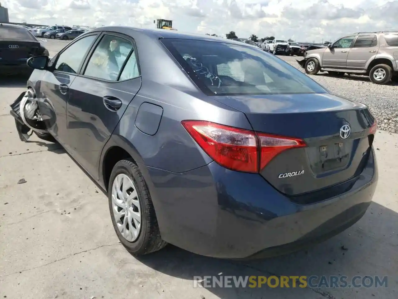 3 Photograph of a damaged car 5YFBURHE4KP927125 TOYOTA COROLLA 2019