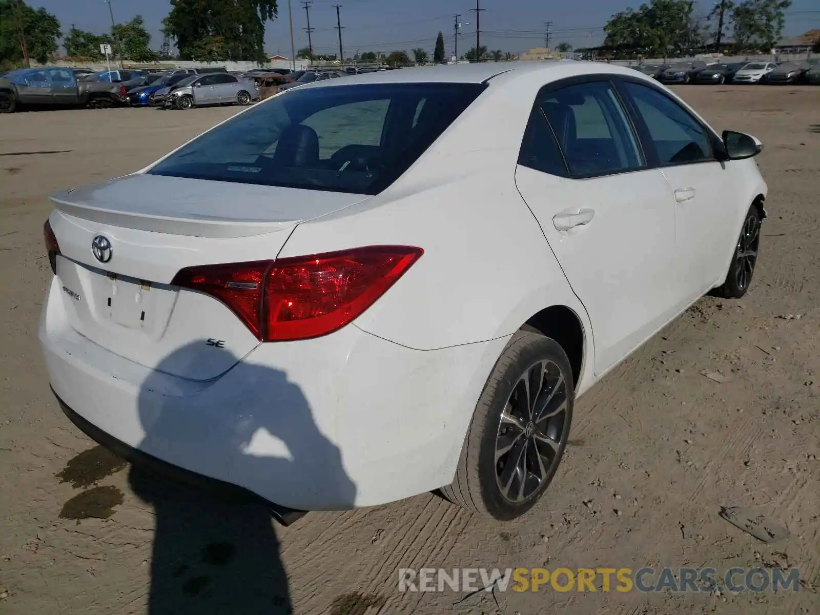 4 Photograph of a damaged car 5YFBURHE4KP927500 TOYOTA COROLLA 2019