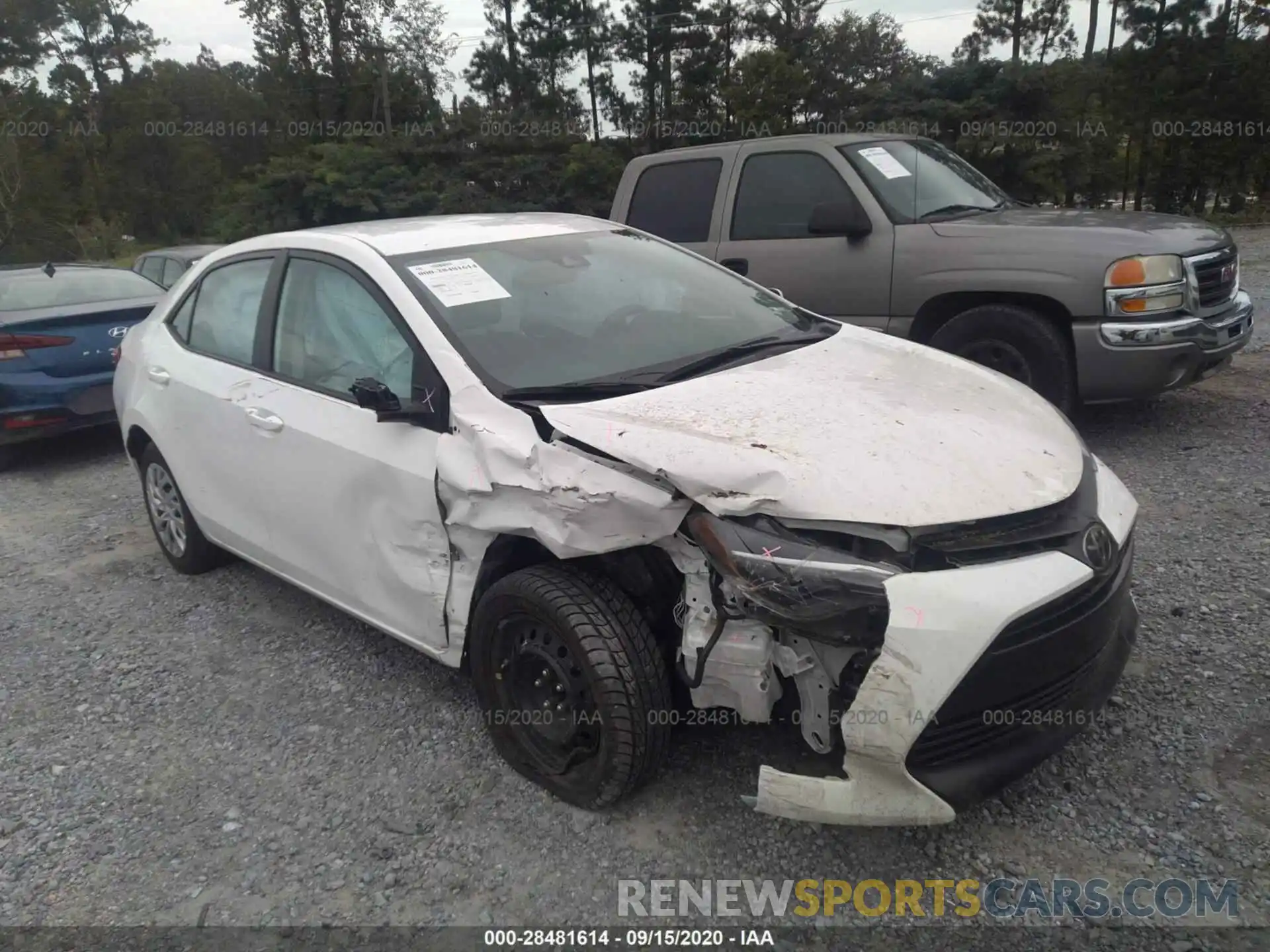 6 Photograph of a damaged car 5YFBURHE4KP927514 TOYOTA COROLLA 2019