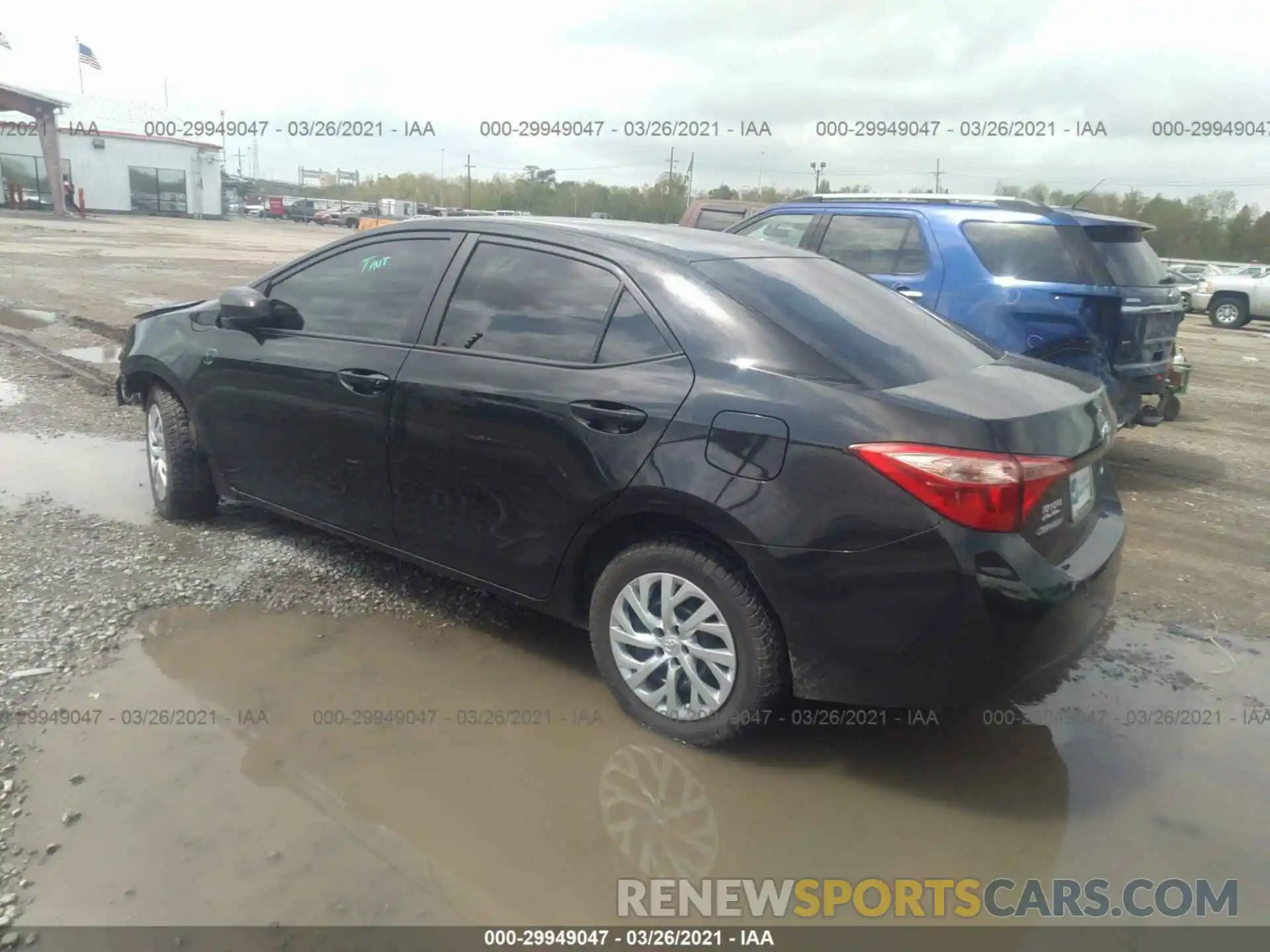 3 Photograph of a damaged car 5YFBURHE4KP927612 TOYOTA COROLLA 2019