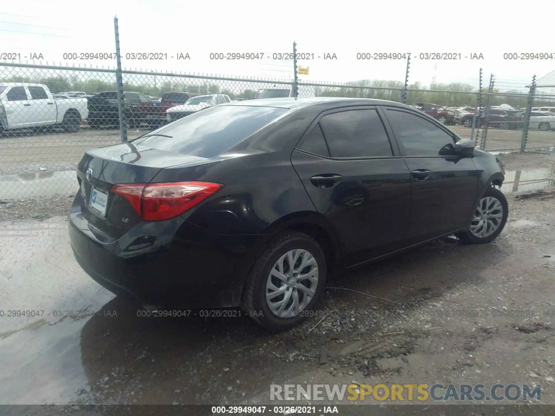 4 Photograph of a damaged car 5YFBURHE4KP927612 TOYOTA COROLLA 2019