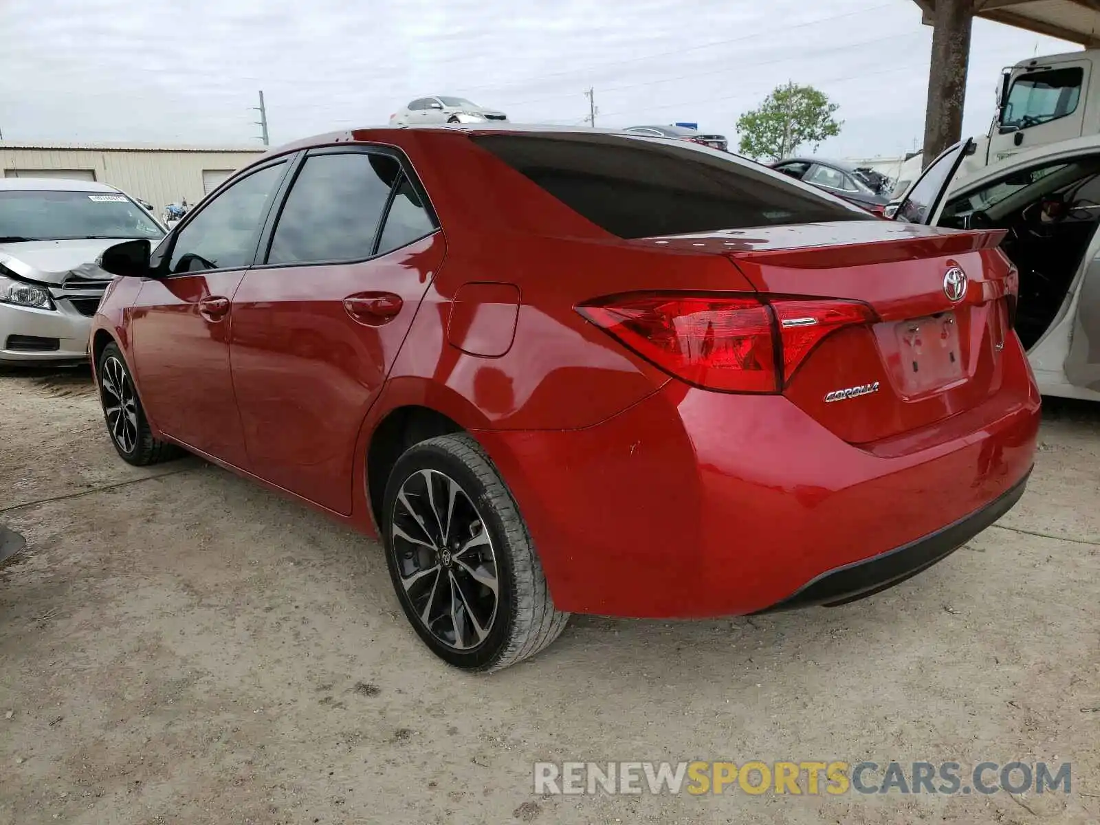 3 Photograph of a damaged car 5YFBURHE4KP928629 TOYOTA COROLLA 2019