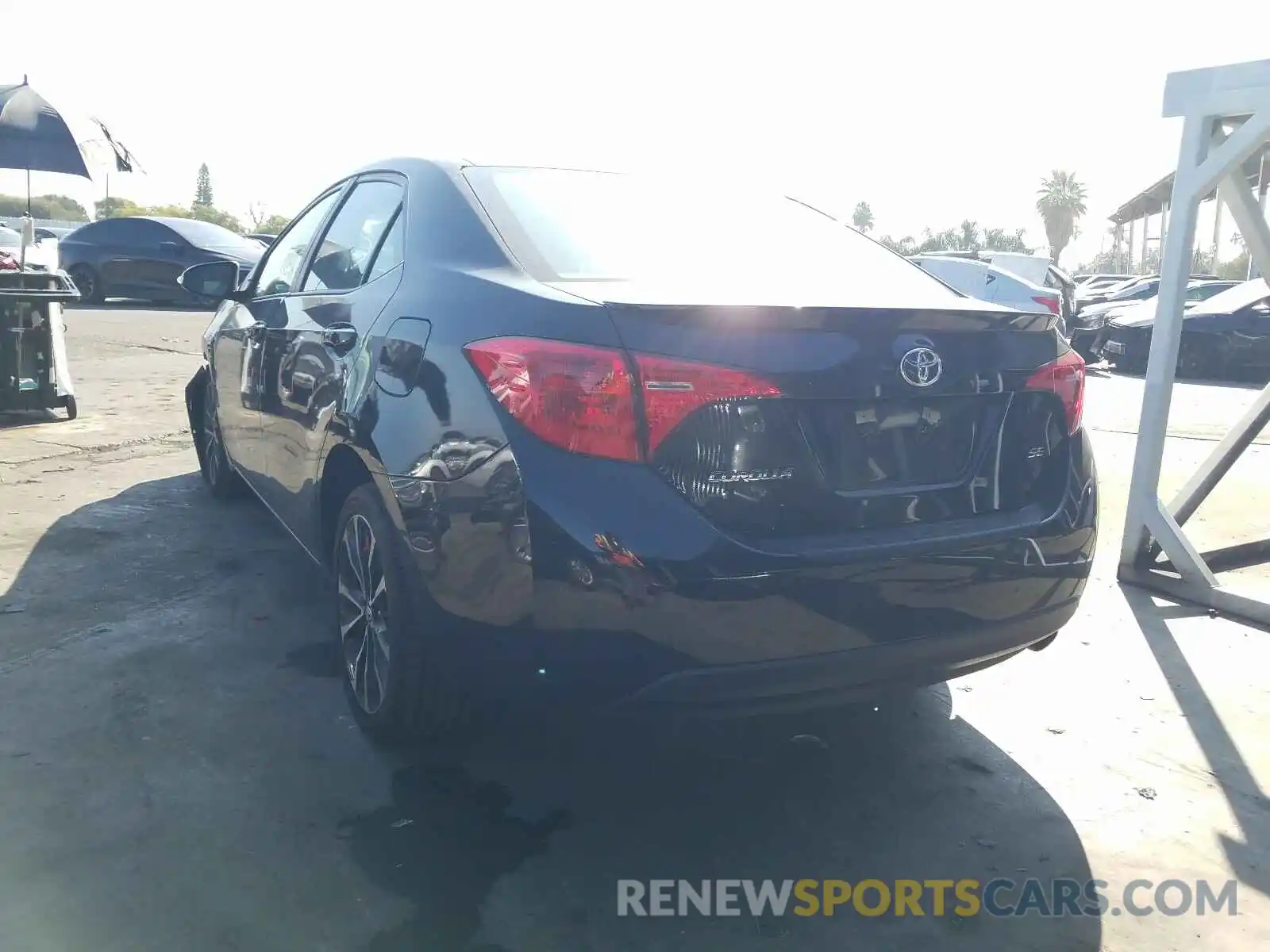 3 Photograph of a damaged car 5YFBURHE4KP930235 TOYOTA COROLLA 2019