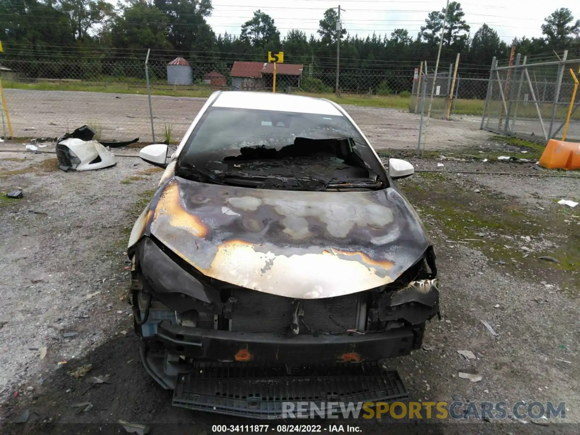 6 Photograph of a damaged car 5YFBURHE4KP930381 TOYOTA COROLLA 2019