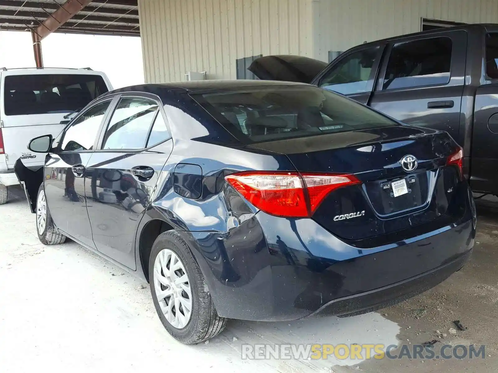 3 Photograph of a damaged car 5YFBURHE4KP930509 TOYOTA COROLLA 2019