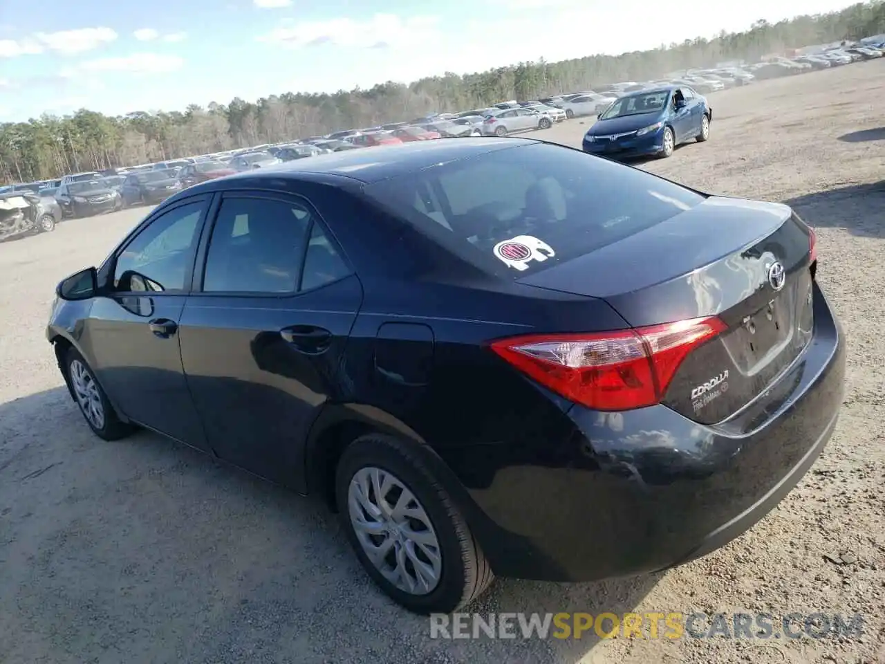 3 Photograph of a damaged car 5YFBURHE4KP930624 TOYOTA COROLLA 2019