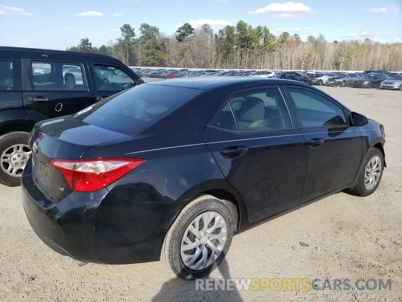 4 Photograph of a damaged car 5YFBURHE4KP930624 TOYOTA COROLLA 2019