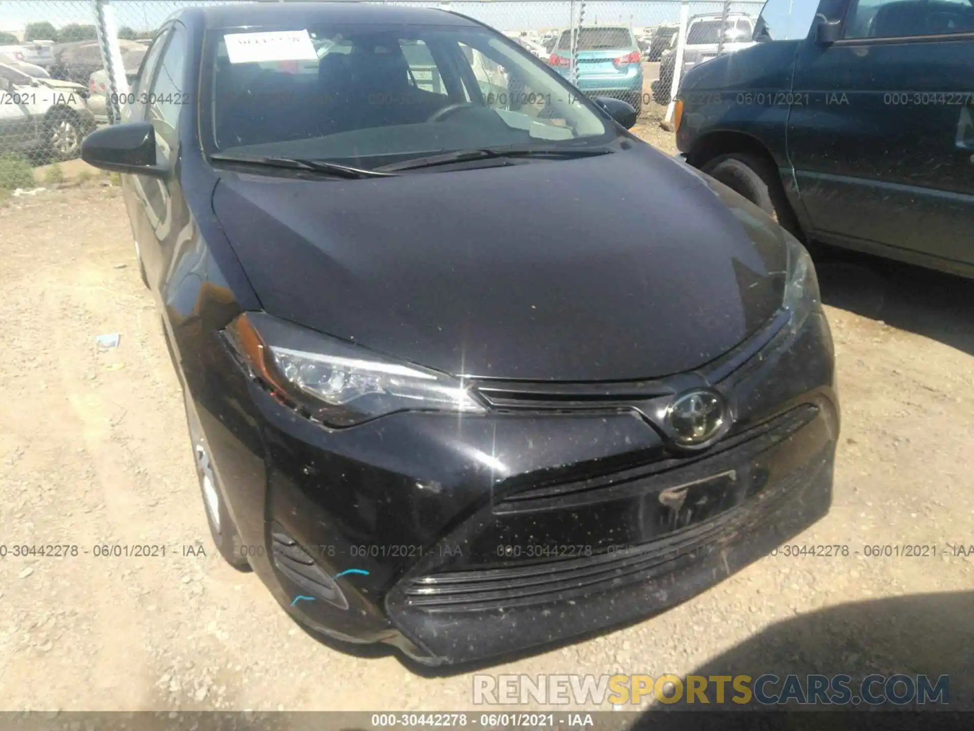 6 Photograph of a damaged car 5YFBURHE4KP931577 TOYOTA COROLLA 2019