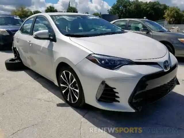 1 Photograph of a damaged car 5YFBURHE4KP932616 TOYOTA COROLLA 2019