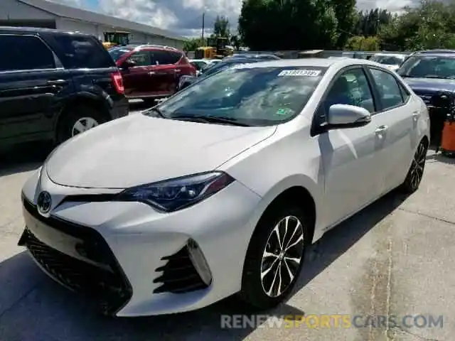 2 Photograph of a damaged car 5YFBURHE4KP932616 TOYOTA COROLLA 2019