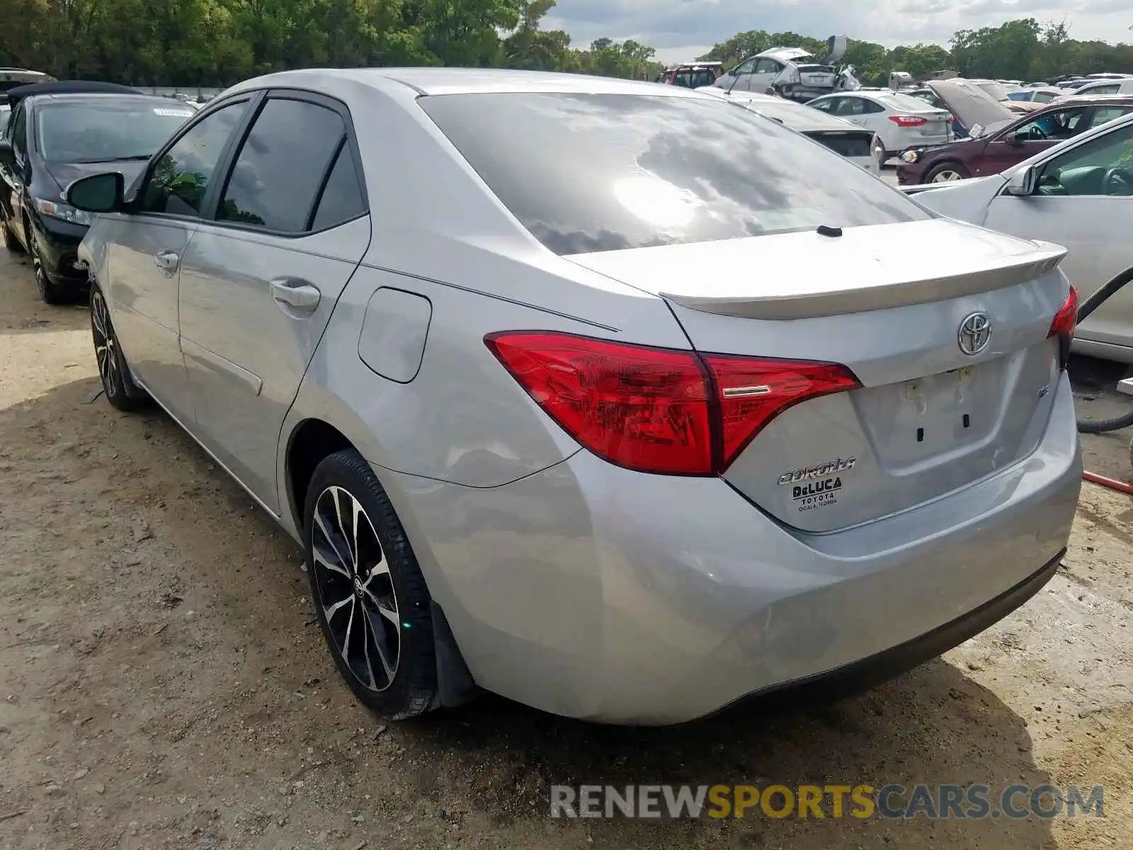 3 Photograph of a damaged car 5YFBURHE4KP932695 TOYOTA COROLLA 2019