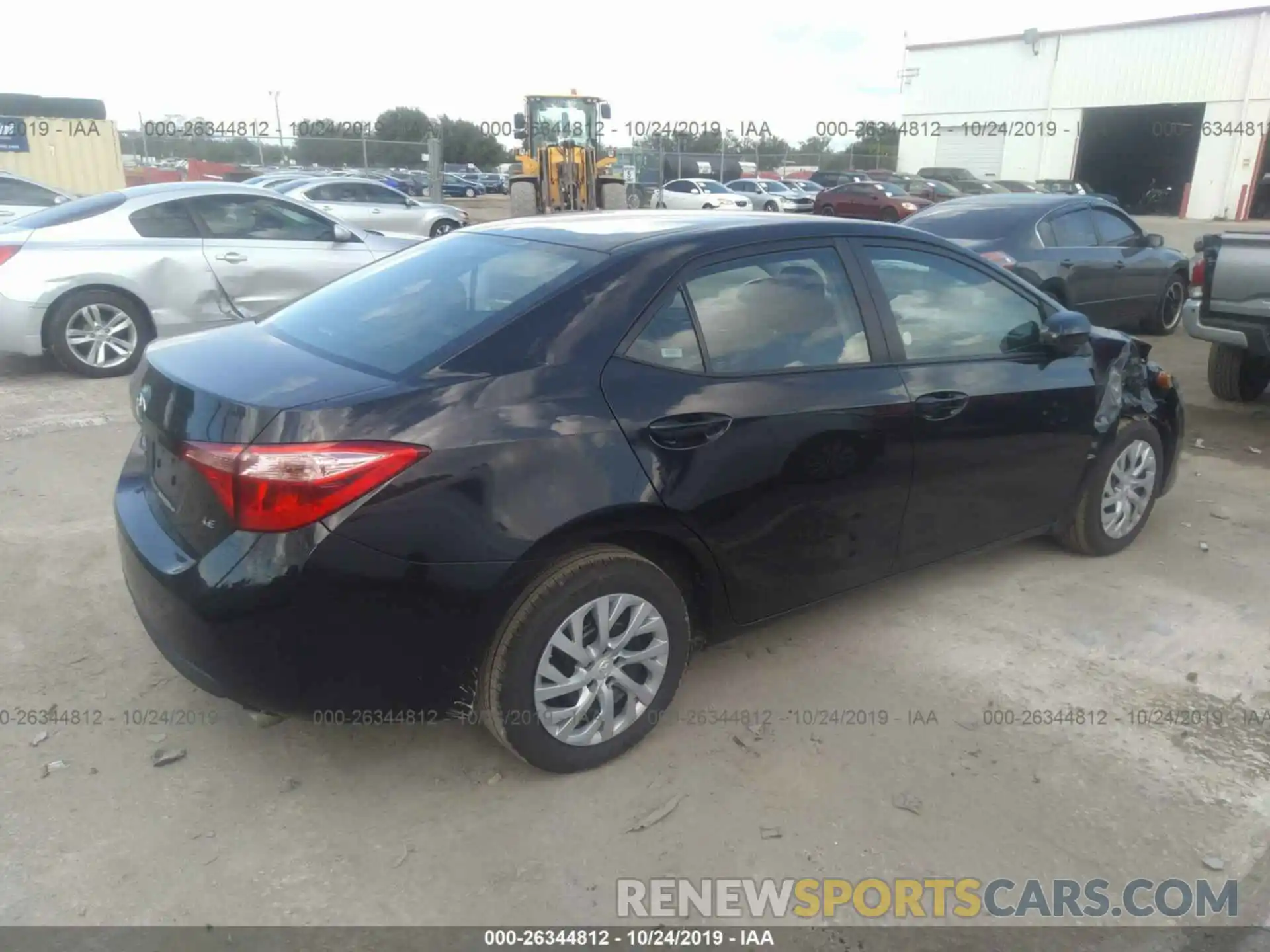 4 Photograph of a damaged car 5YFBURHE4KP932843 TOYOTA COROLLA 2019