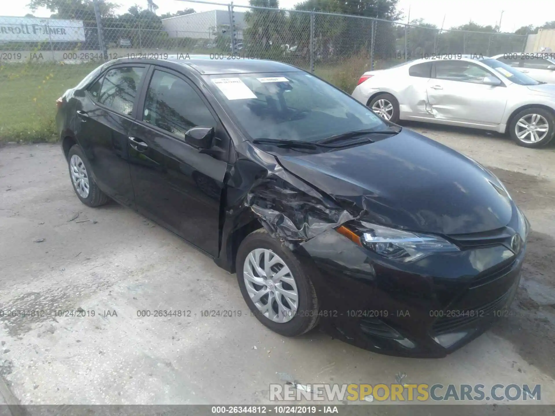 6 Photograph of a damaged car 5YFBURHE4KP932843 TOYOTA COROLLA 2019