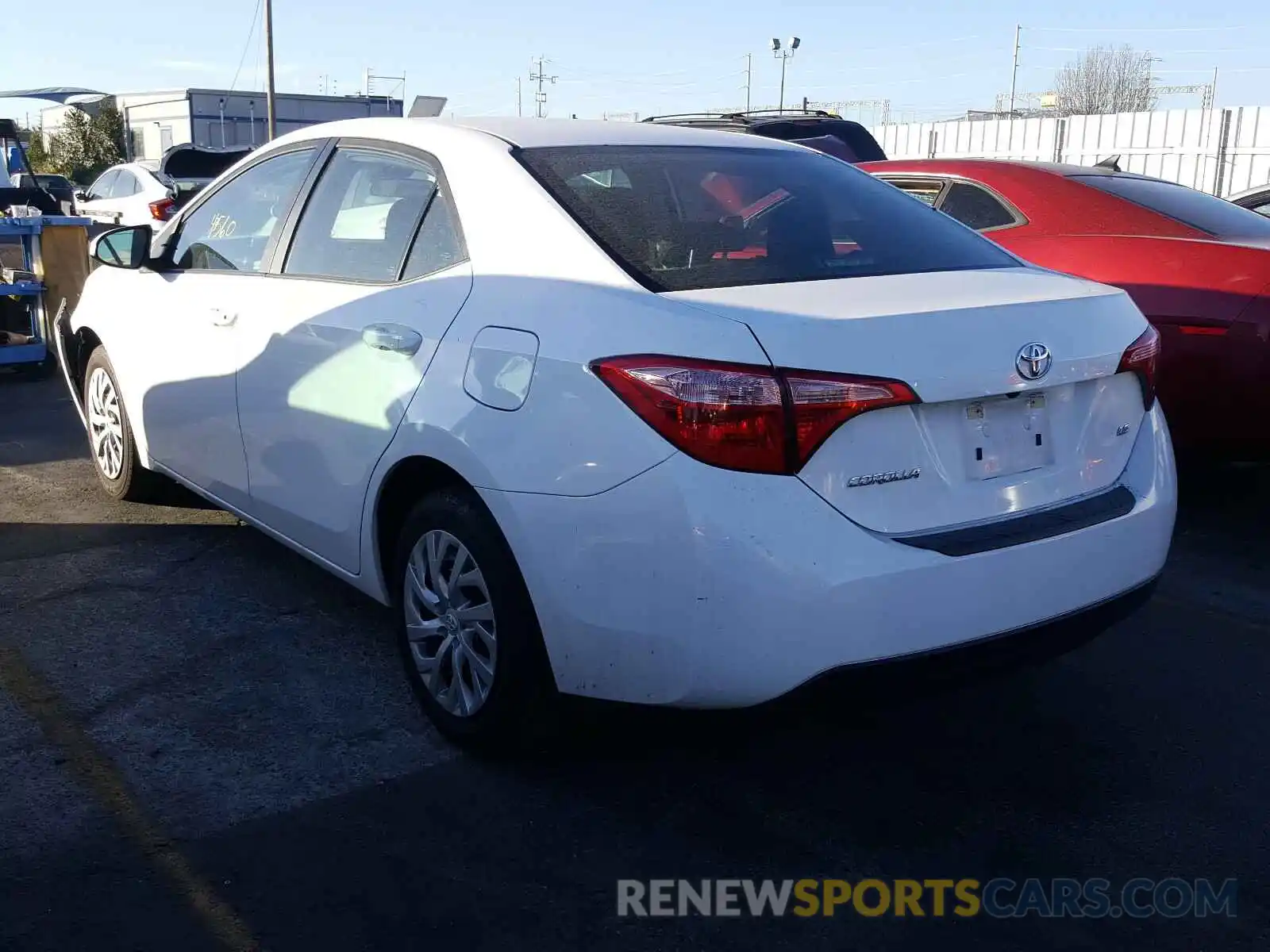 3 Photograph of a damaged car 5YFBURHE4KP933457 TOYOTA COROLLA 2019