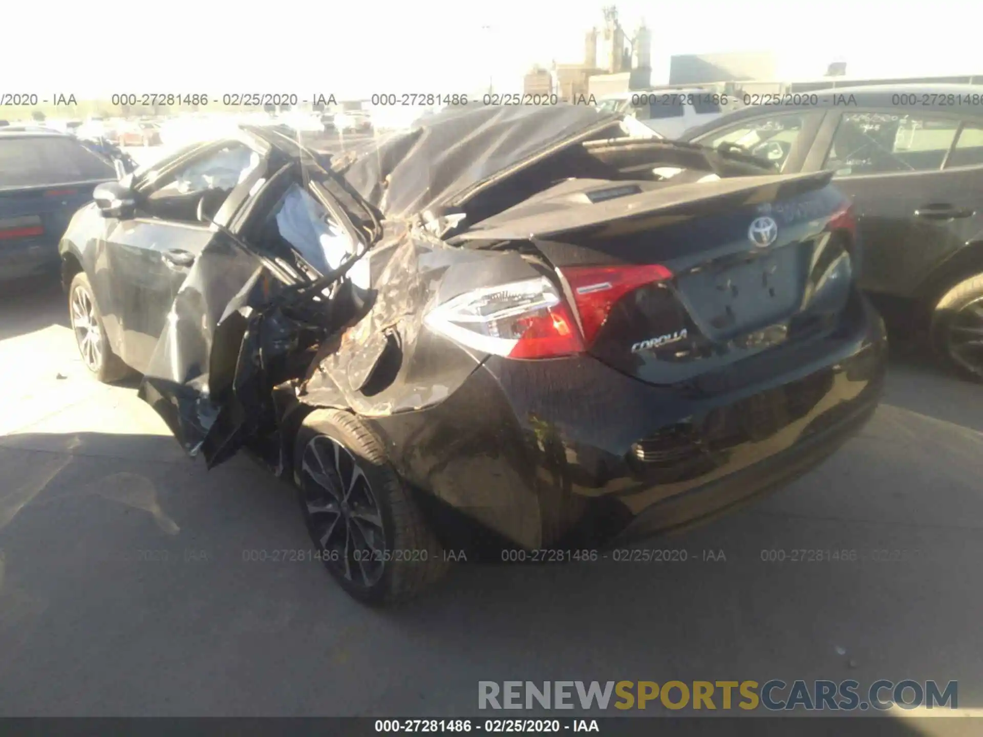 3 Photograph of a damaged car 5YFBURHE4KP933538 TOYOTA COROLLA 2019