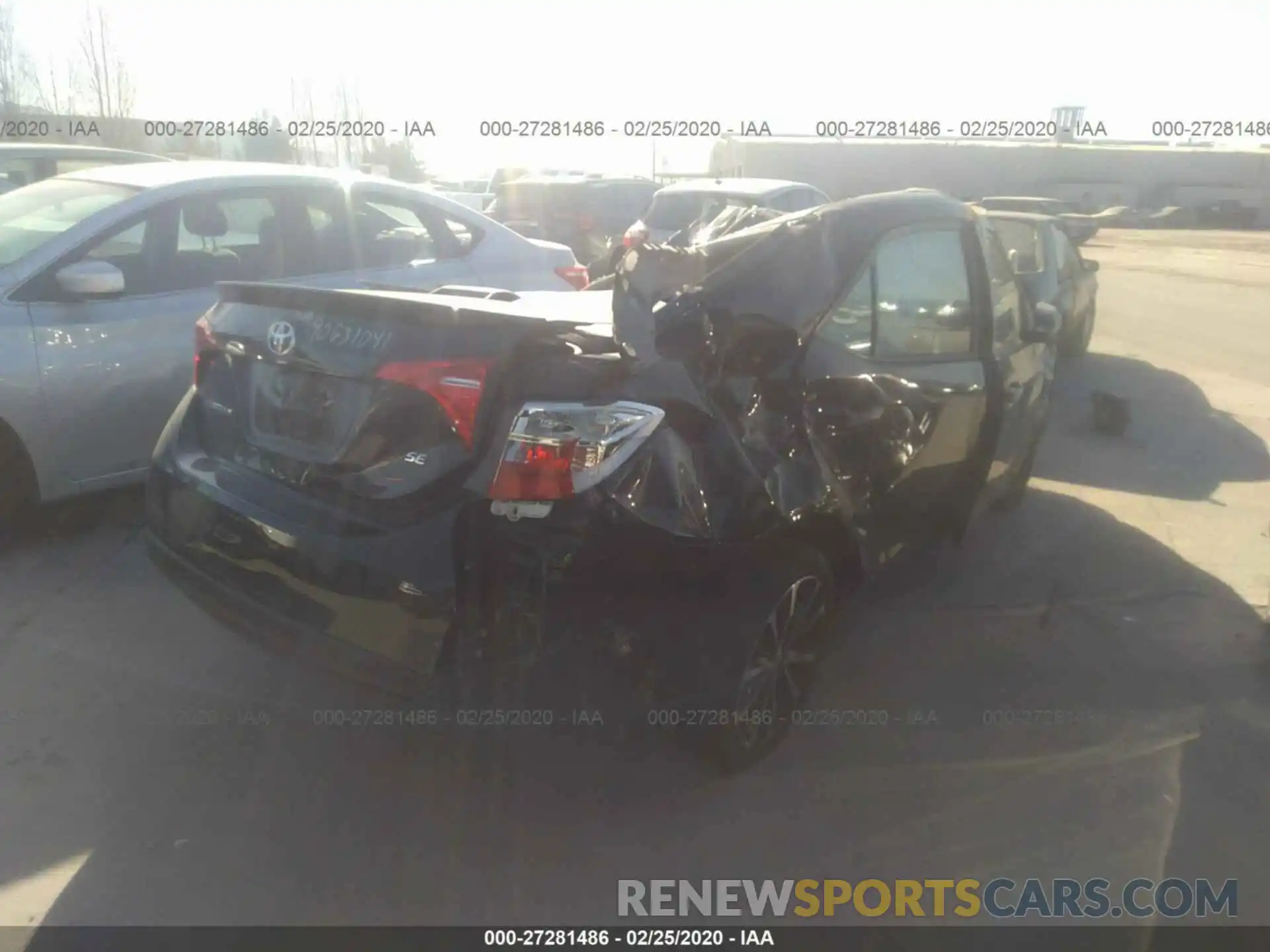 4 Photograph of a damaged car 5YFBURHE4KP933538 TOYOTA COROLLA 2019