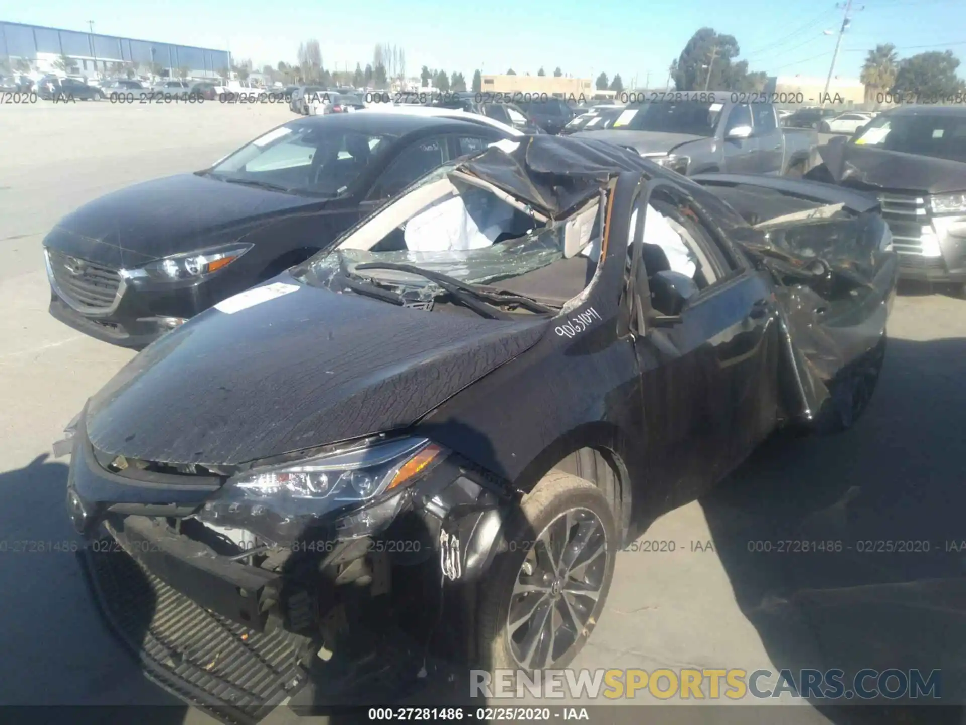 6 Photograph of a damaged car 5YFBURHE4KP933538 TOYOTA COROLLA 2019