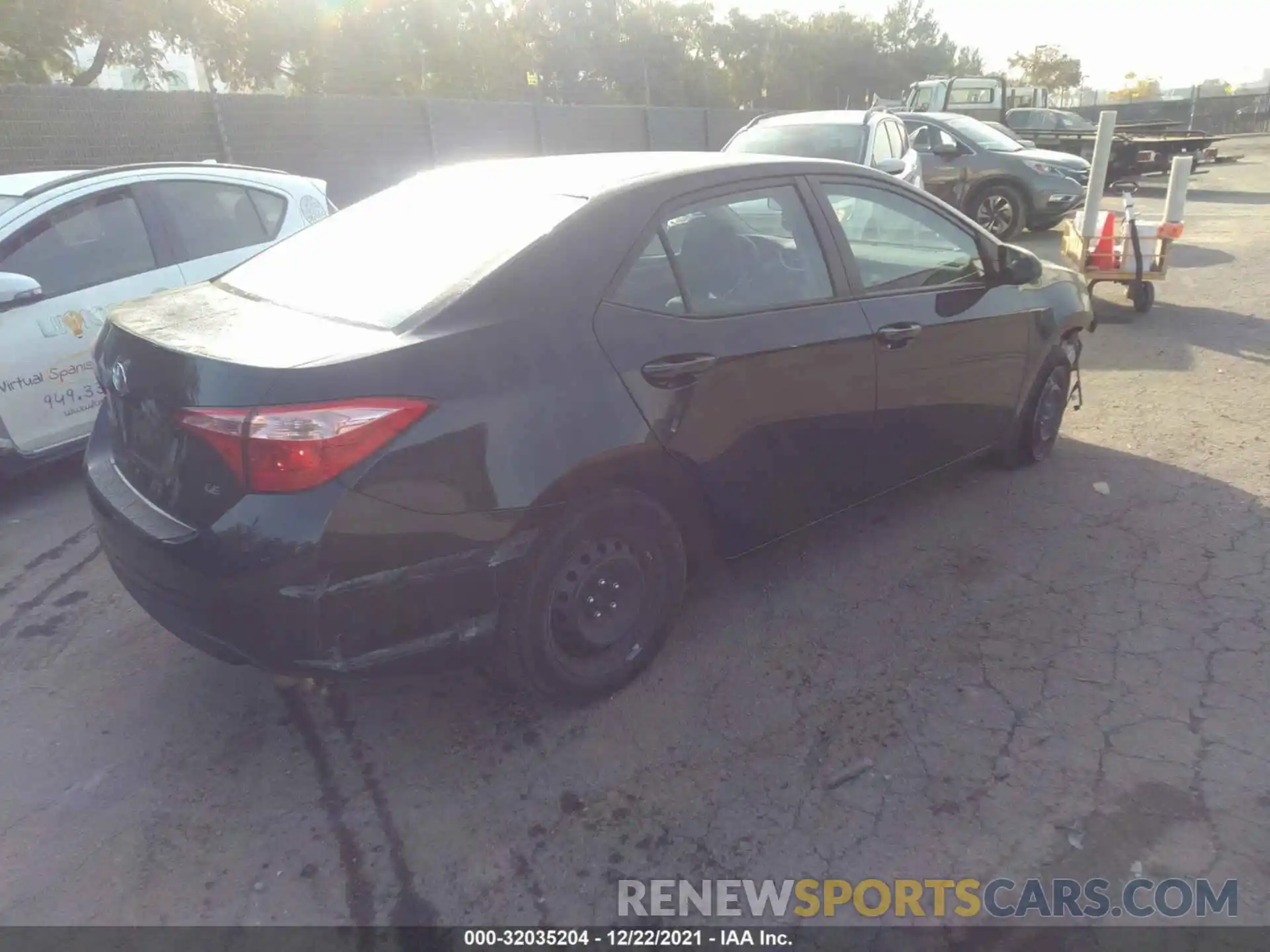 4 Photograph of a damaged car 5YFBURHE4KP934270 TOYOTA COROLLA 2019