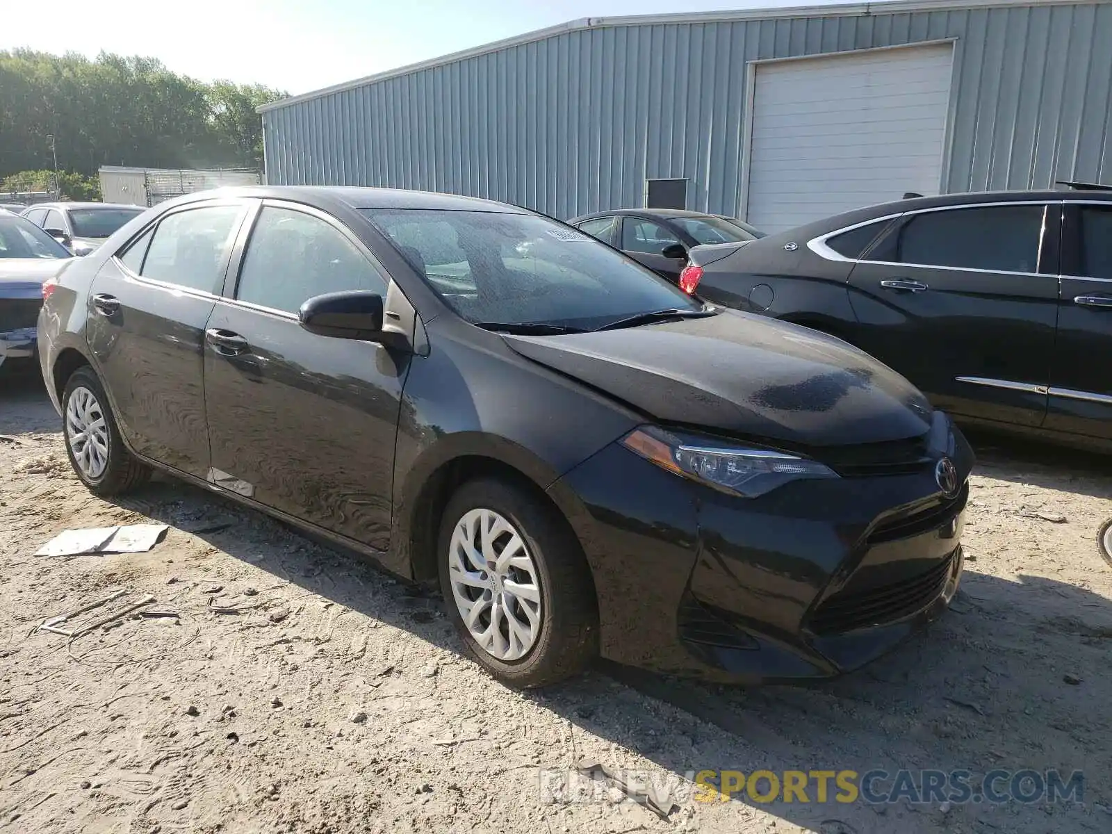 1 Photograph of a damaged car 5YFBURHE4KP934642 TOYOTA COROLLA 2019