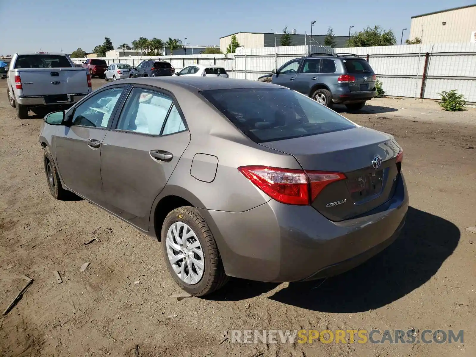 3 Photograph of a damaged car 5YFBURHE4KP934706 TOYOTA COROLLA 2019