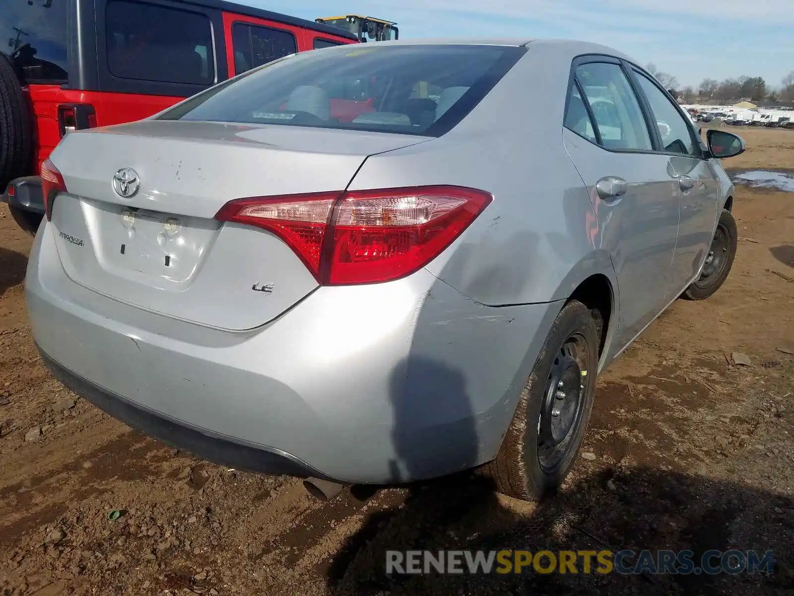 4 Photograph of a damaged car 5YFBURHE4KP934981 TOYOTA COROLLA 2019