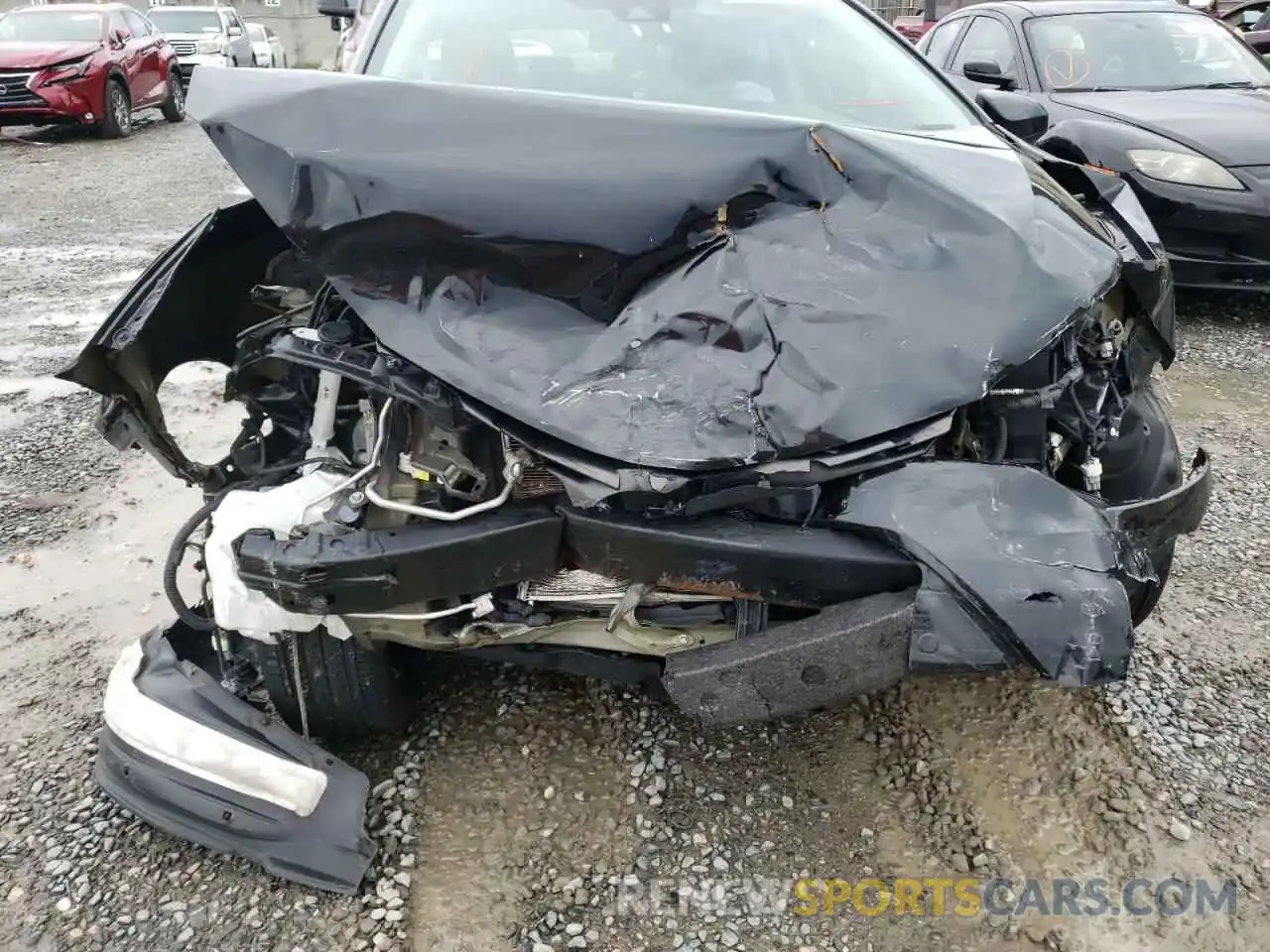 9 Photograph of a damaged car 5YFBURHE4KP935077 TOYOTA COROLLA 2019