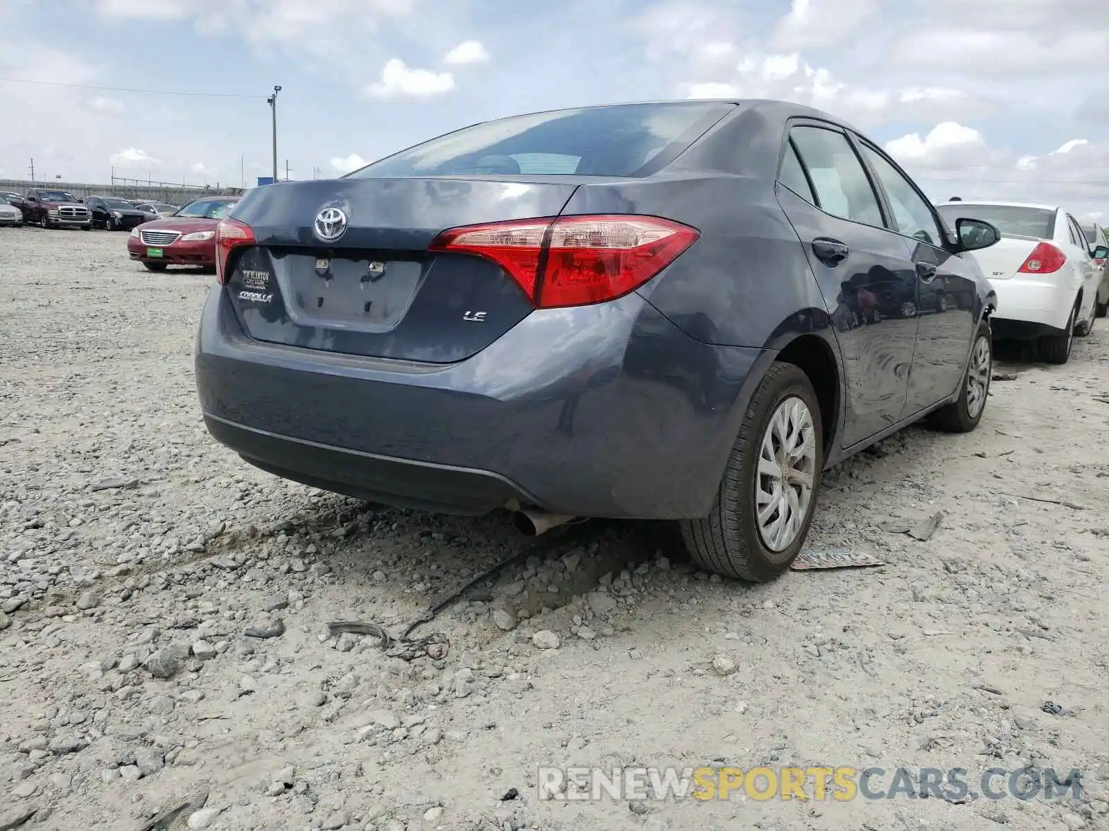 4 Photograph of a damaged car 5YFBURHE4KP935080 TOYOTA COROLLA 2019