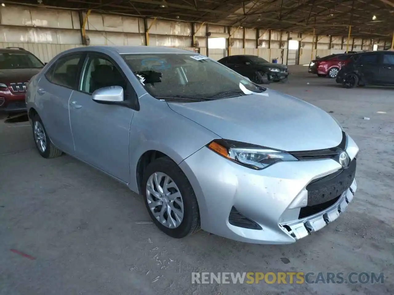 1 Photograph of a damaged car 5YFBURHE4KP935094 TOYOTA COROLLA 2019