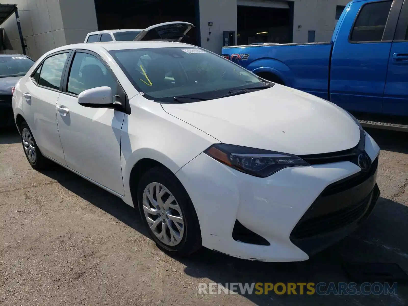 1 Photograph of a damaged car 5YFBURHE4KP935449 TOYOTA COROLLA 2019