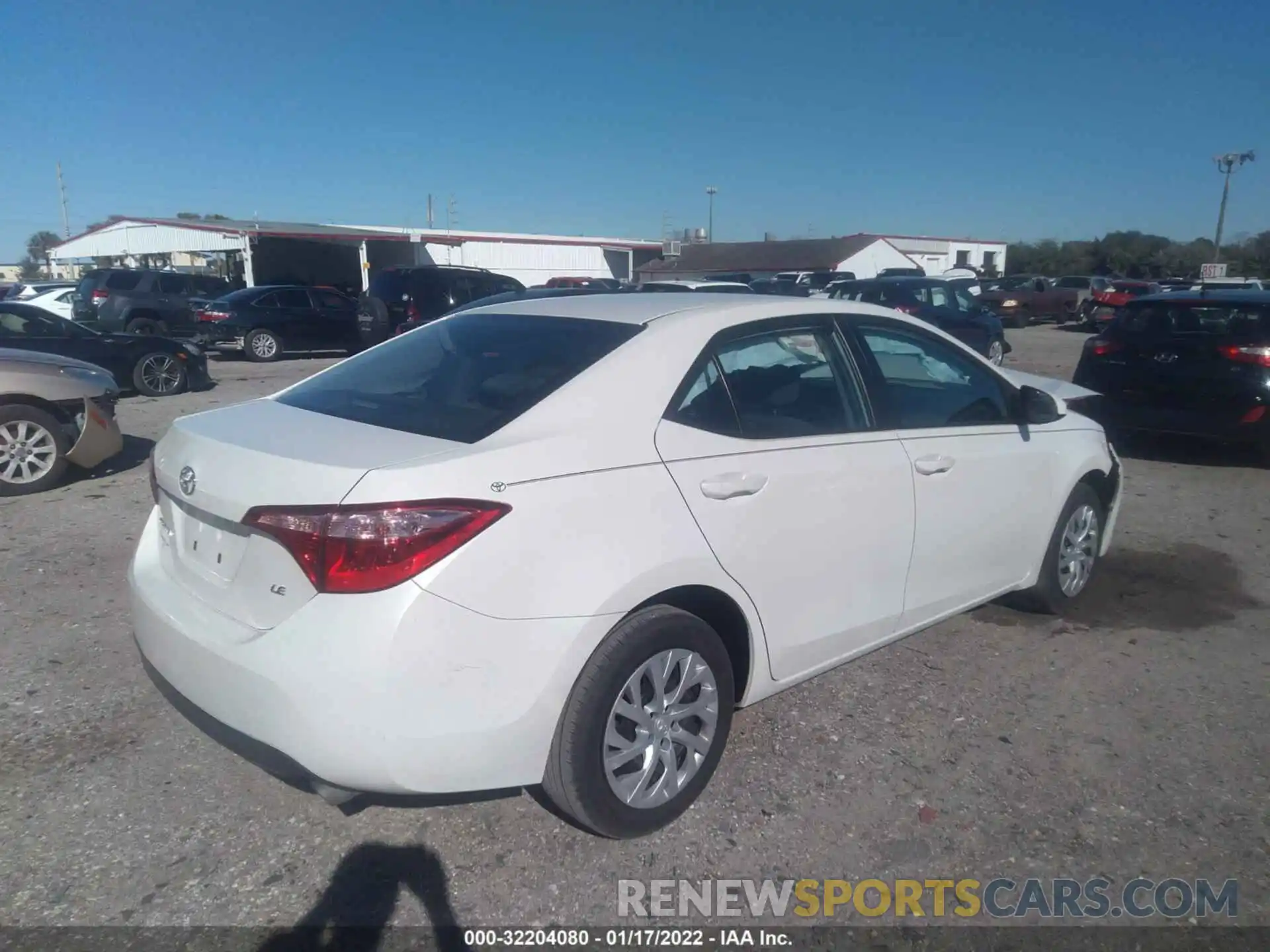 4 Photograph of a damaged car 5YFBURHE4KP935743 TOYOTA COROLLA 2019