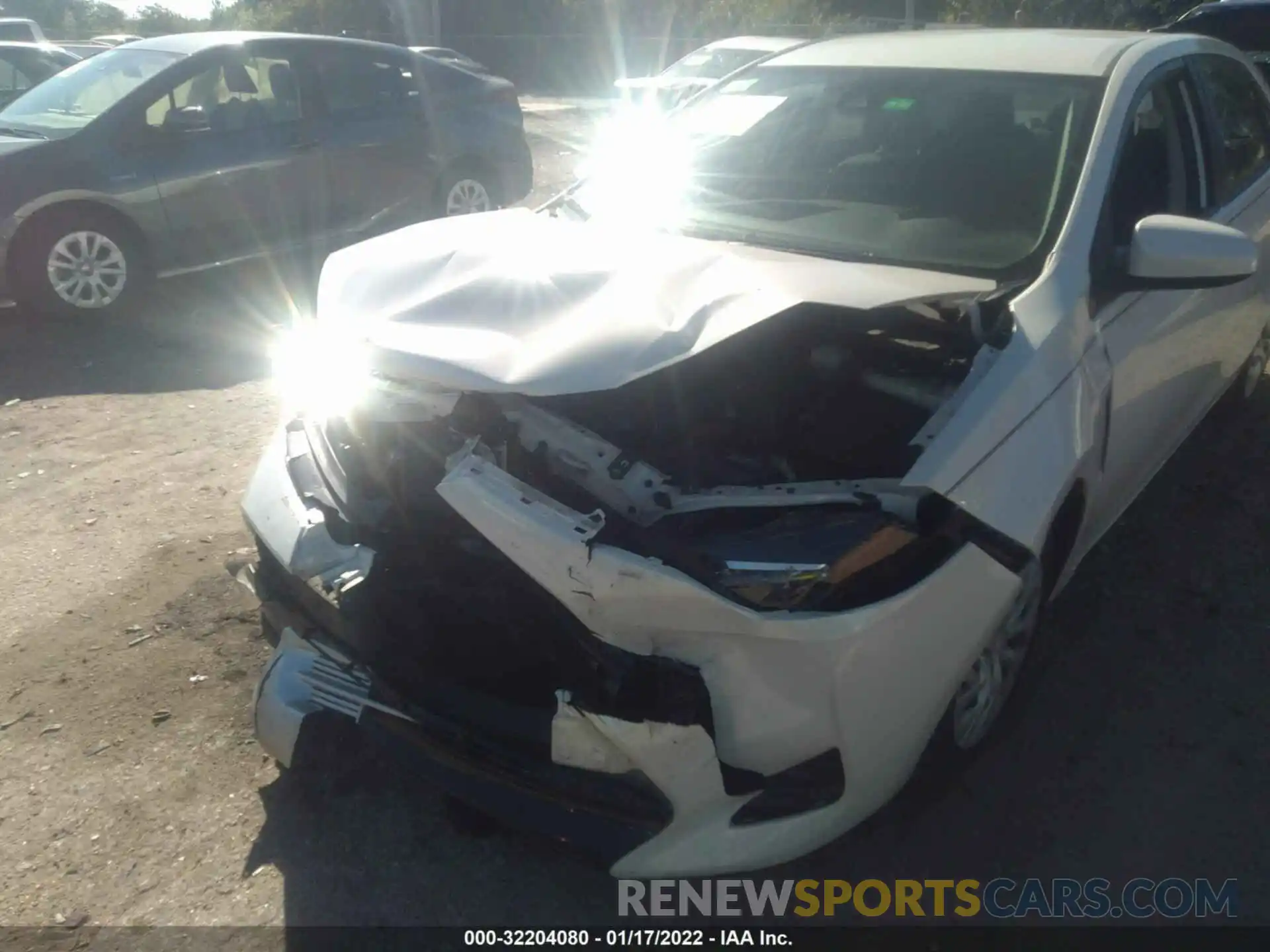 6 Photograph of a damaged car 5YFBURHE4KP935743 TOYOTA COROLLA 2019