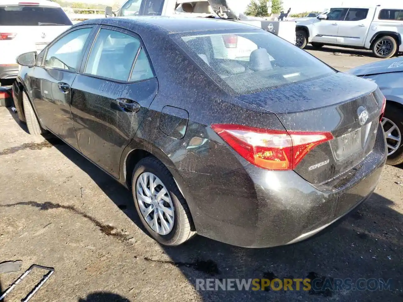 3 Photograph of a damaged car 5YFBURHE4KP936228 TOYOTA COROLLA 2019