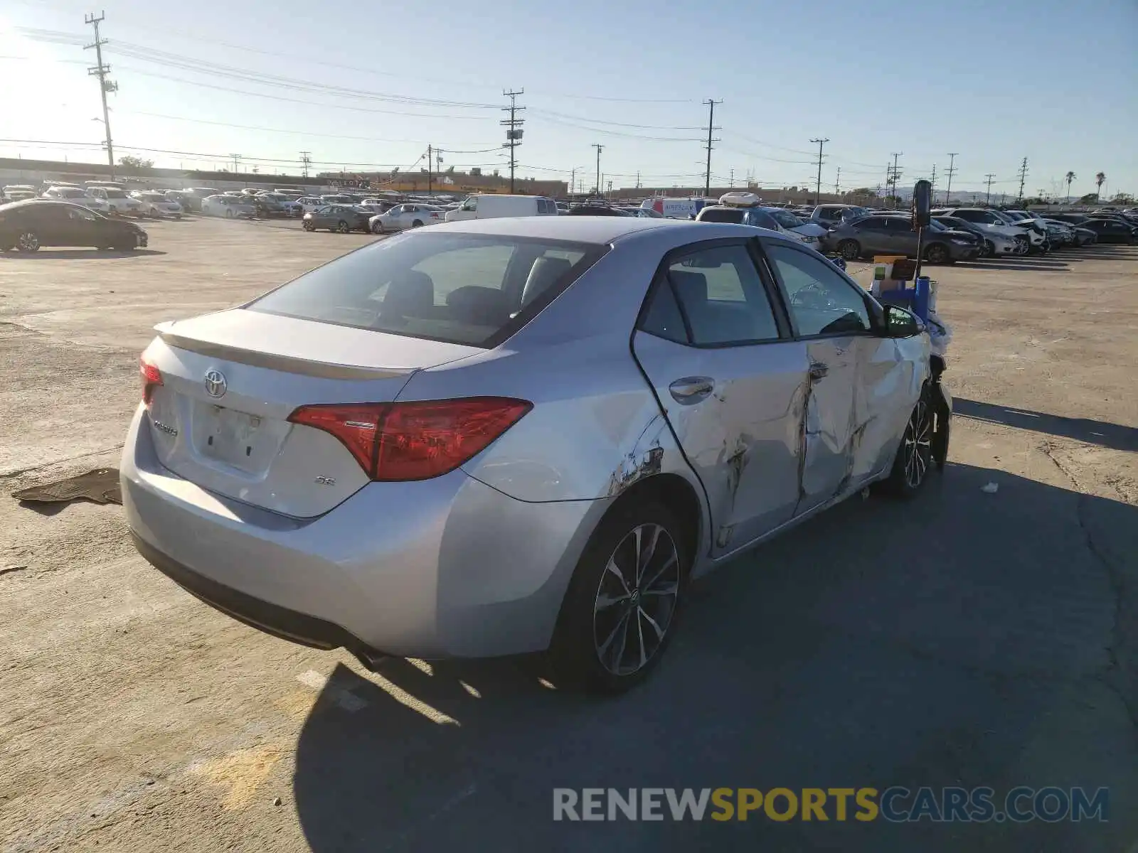 4 Photograph of a damaged car 5YFBURHE4KP936472 TOYOTA COROLLA 2019