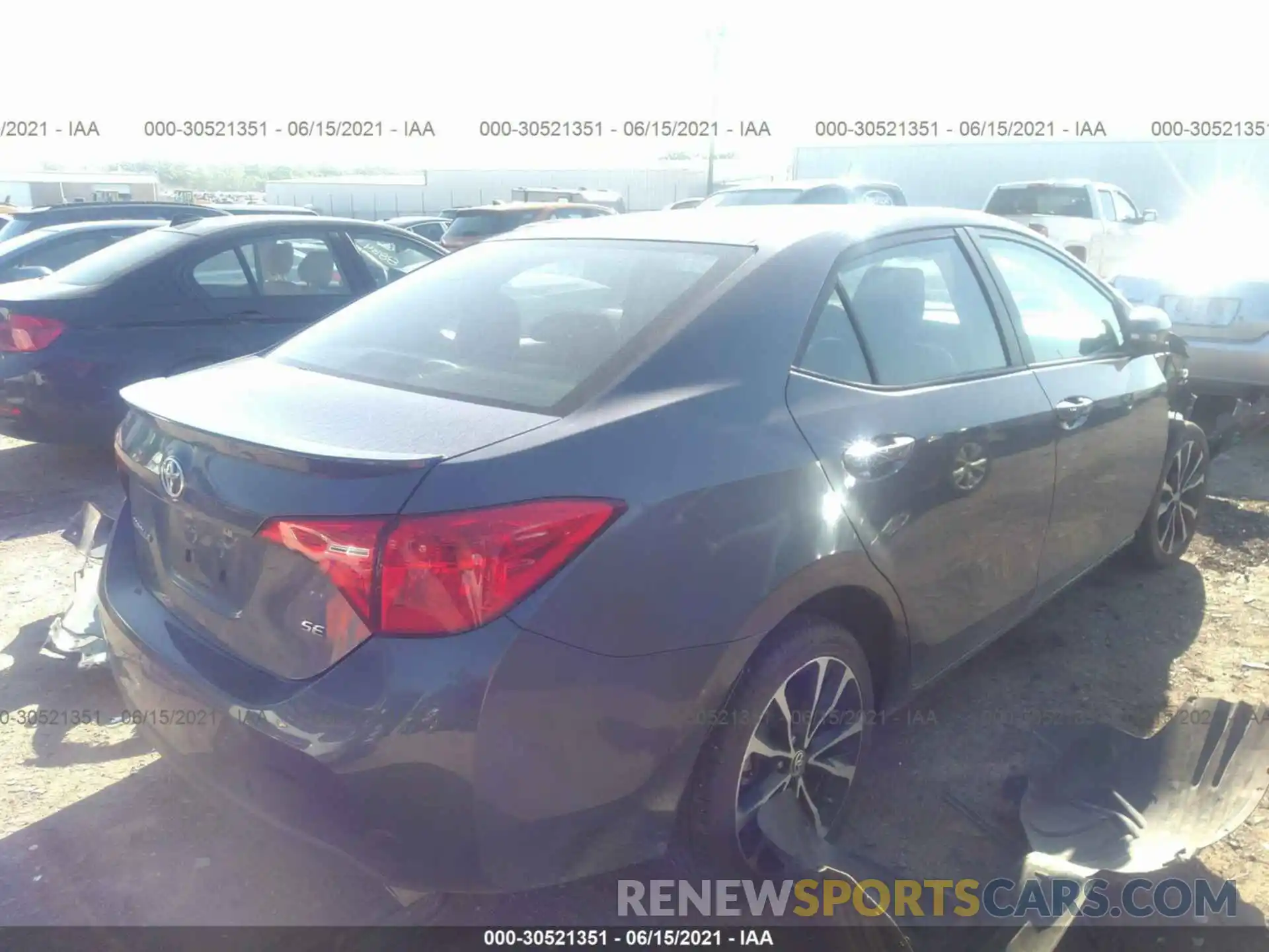 4 Photograph of a damaged car 5YFBURHE4KP936892 TOYOTA COROLLA 2019