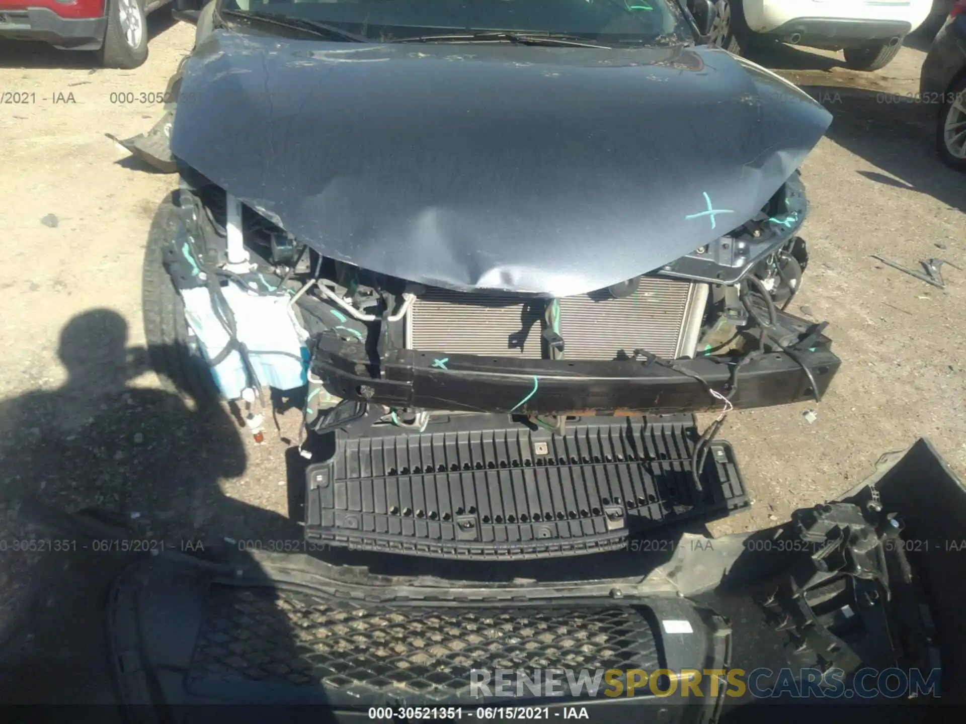 6 Photograph of a damaged car 5YFBURHE4KP936892 TOYOTA COROLLA 2019