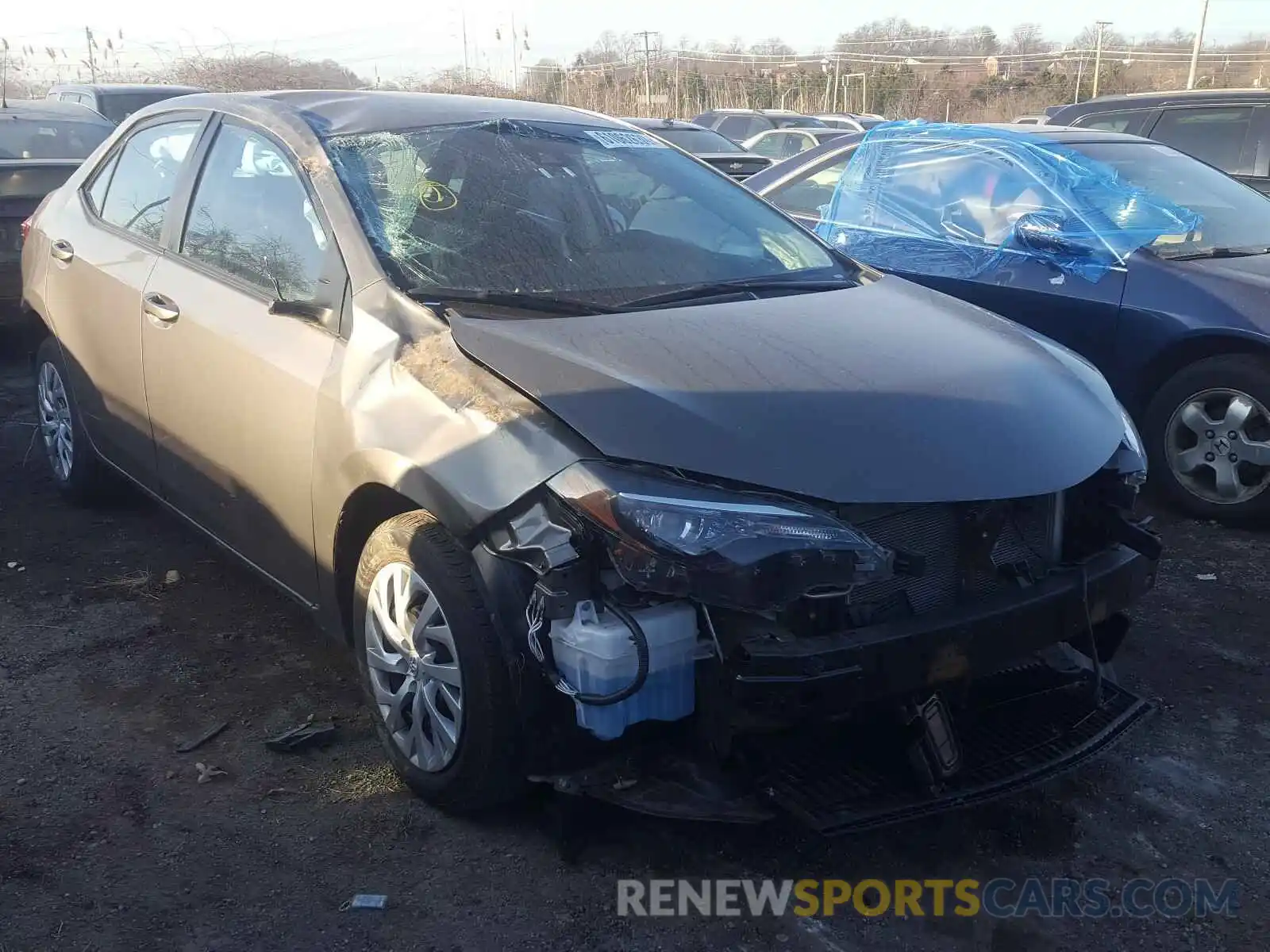 9 Photograph of a damaged car 5YFBURHE4KP937315 TOYOTA COROLLA 2019