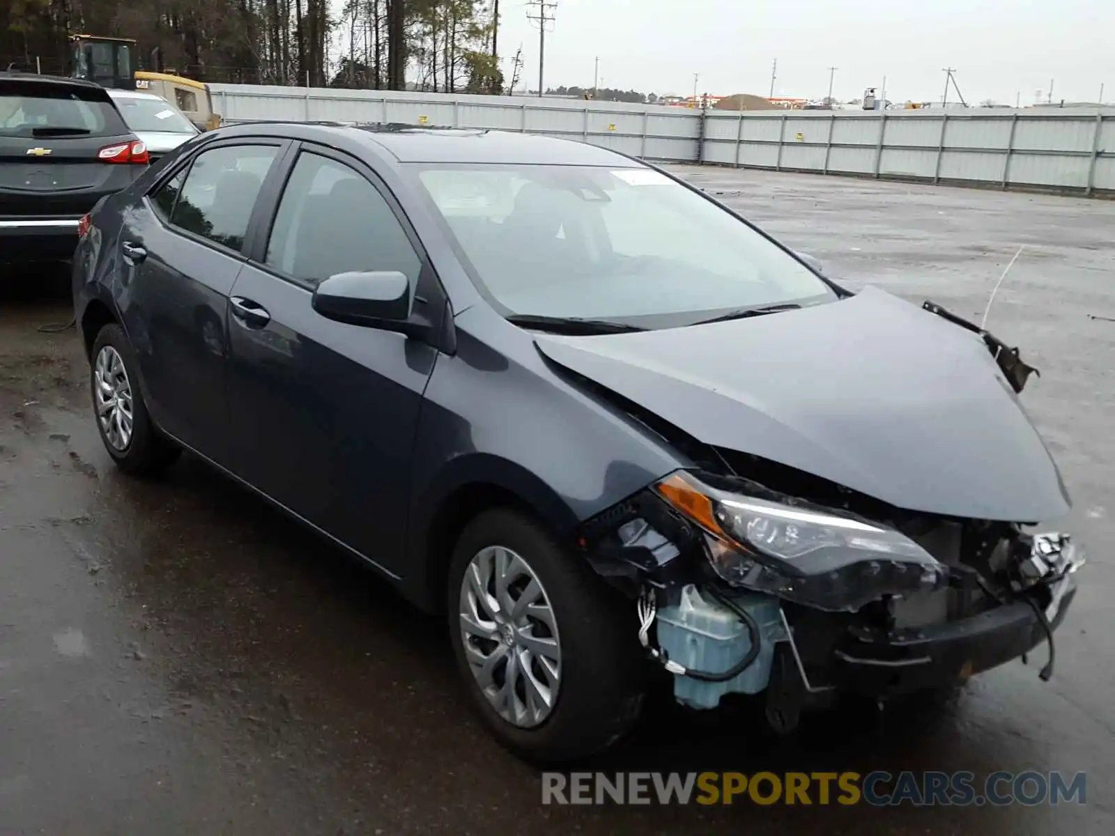 1 Photograph of a damaged car 5YFBURHE4KP937329 TOYOTA COROLLA 2019