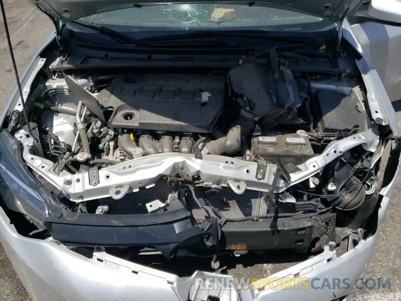 7 Photograph of a damaged car 5YFBURHE4KP937377 TOYOTA COROLLA 2019